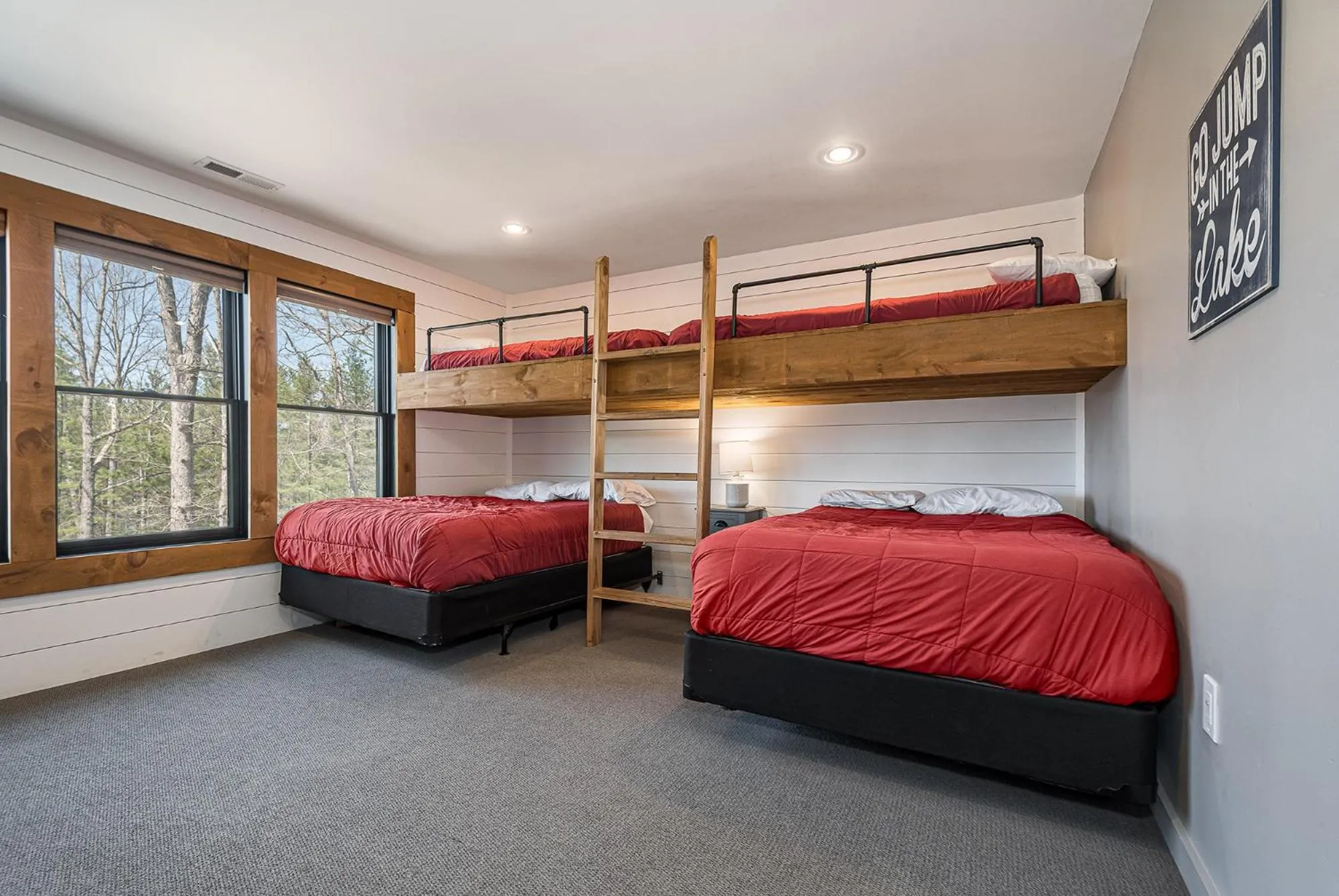 Bed in Gathering Place