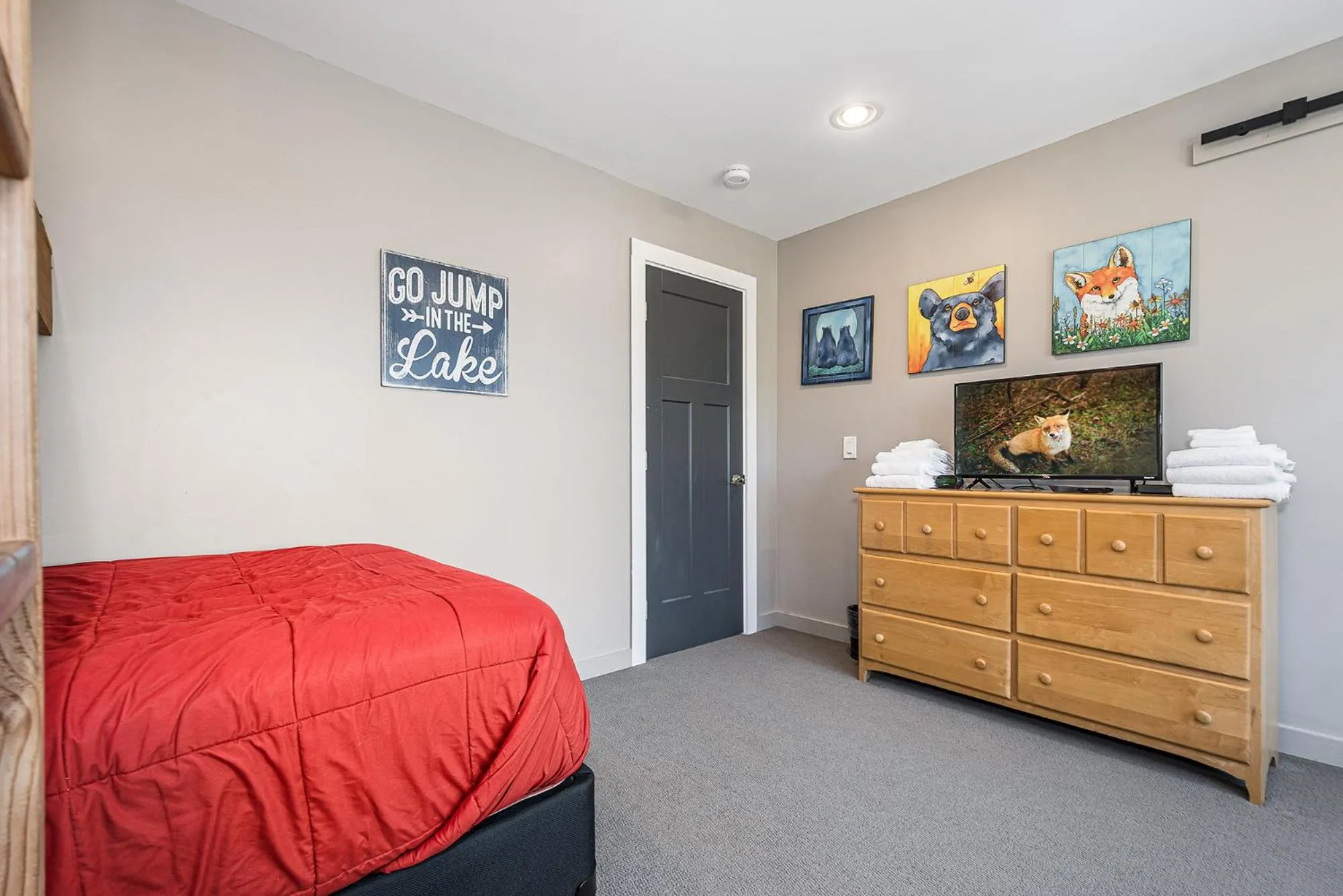 Bed in Gathering Place