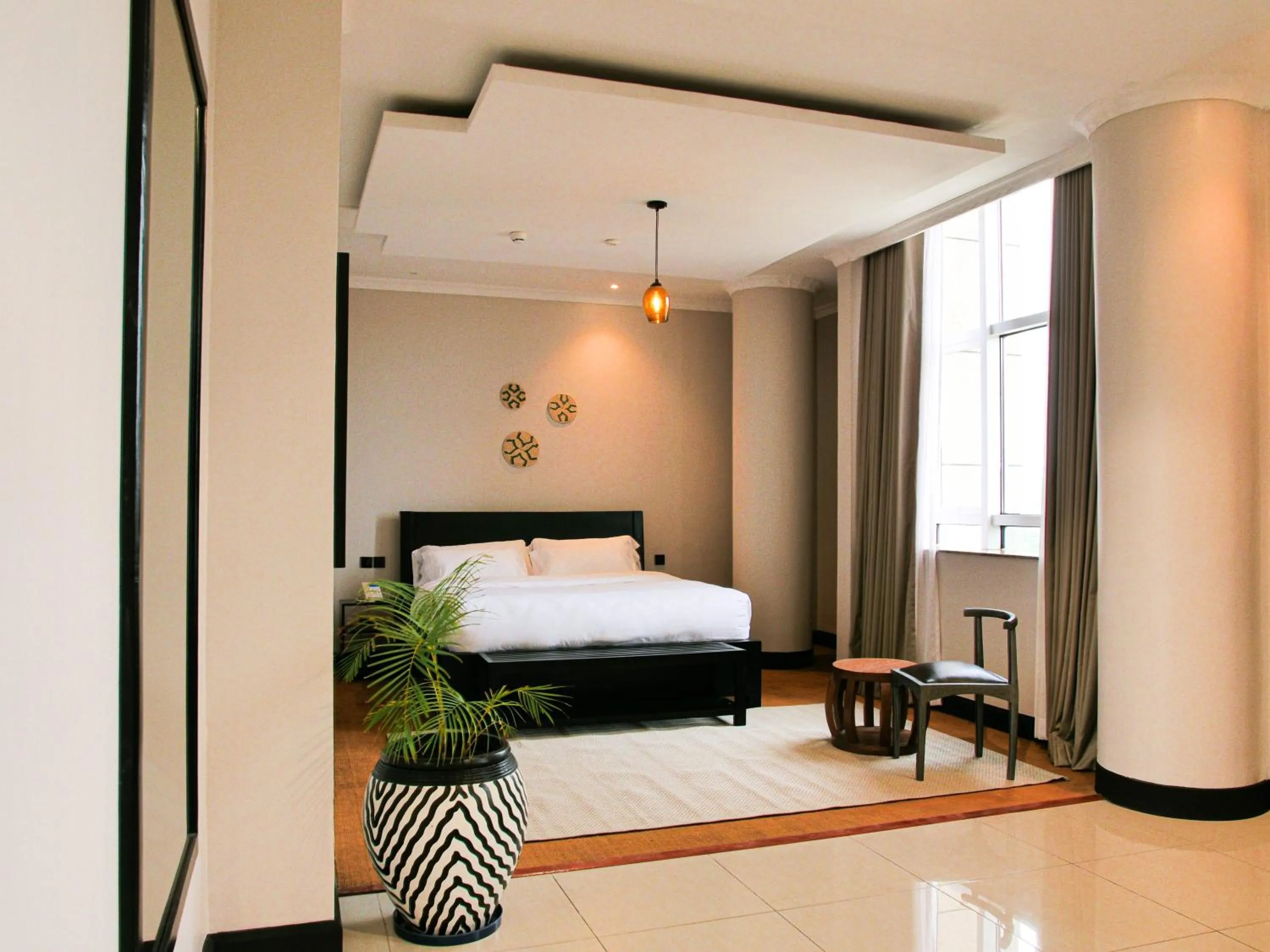 Bed in Sanna Boutique Hotel