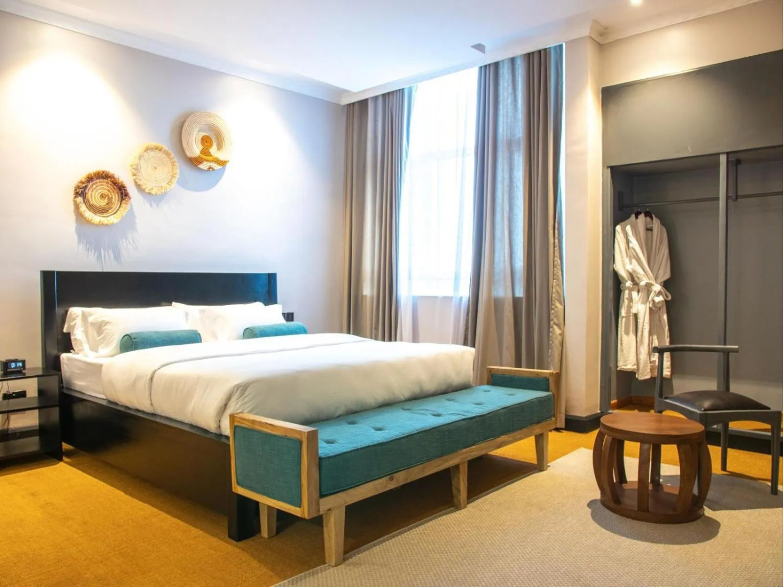 Bed in Sanna Boutique Hotel