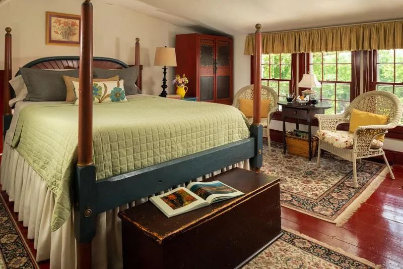 Bed in Ashby Inn & Restaurant