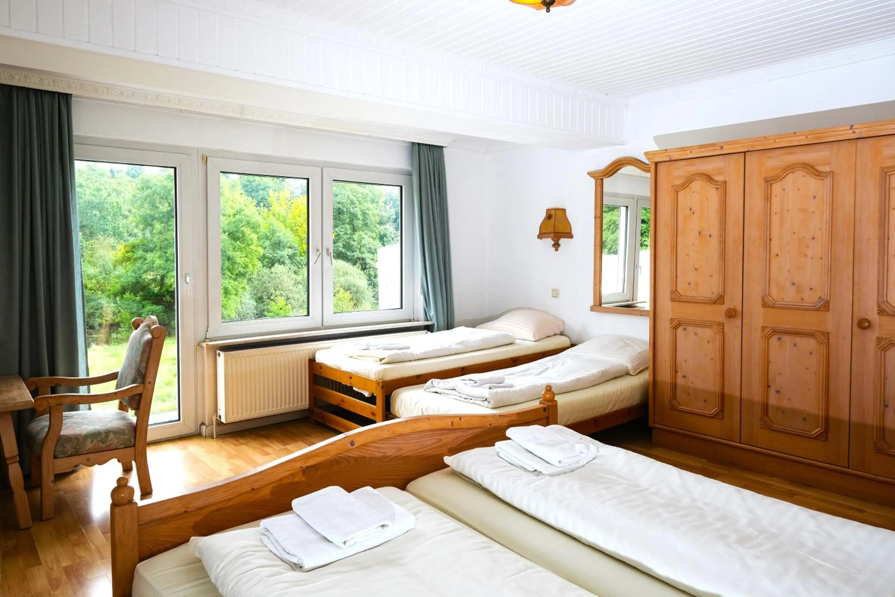 Bedroom, Bed in Haus am Walde