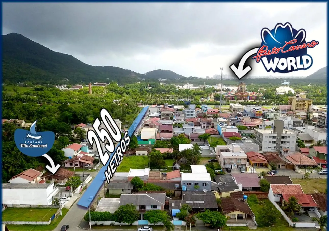 Location in Pousada Villa Sambaqui