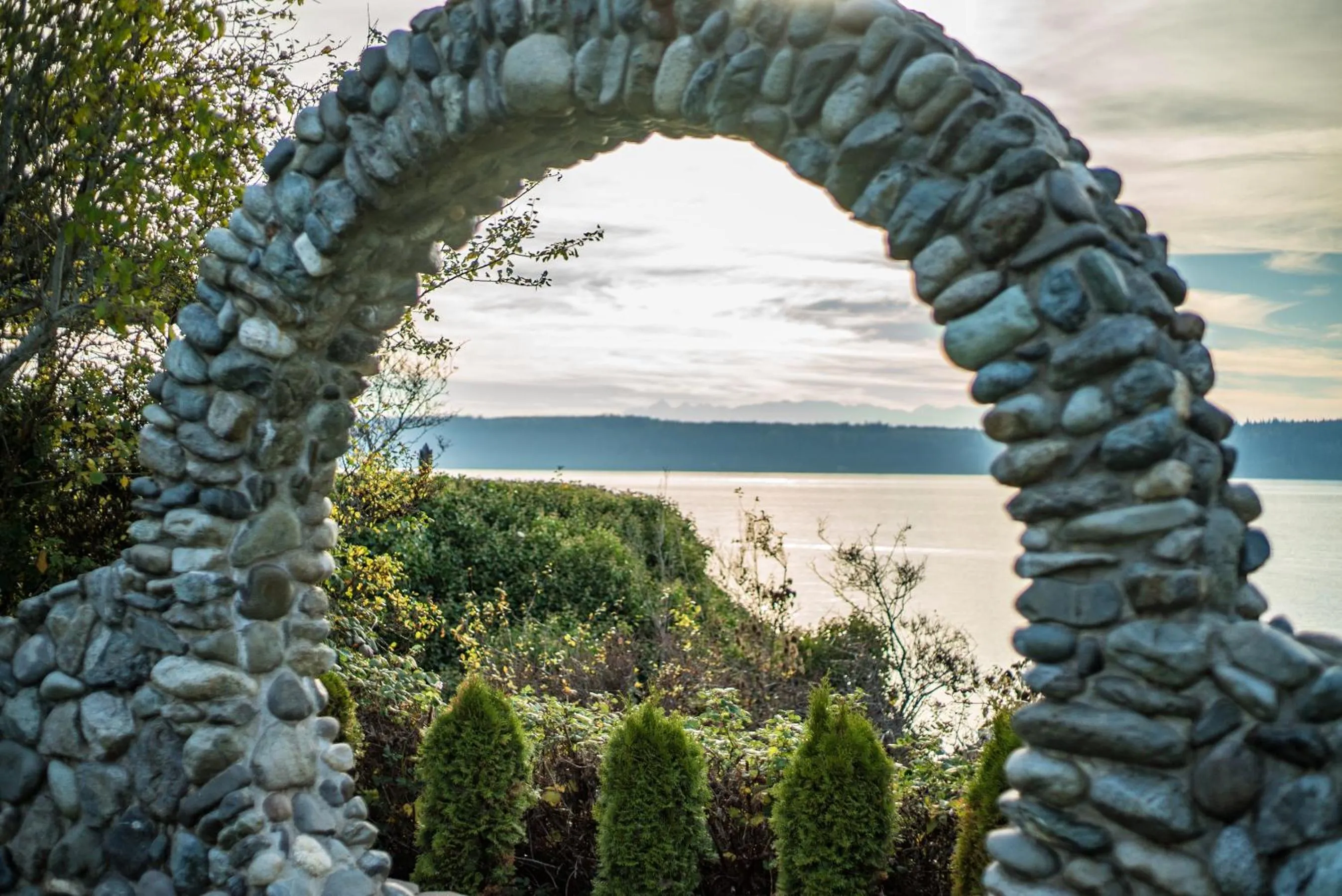 Garden in Camano Island Inn