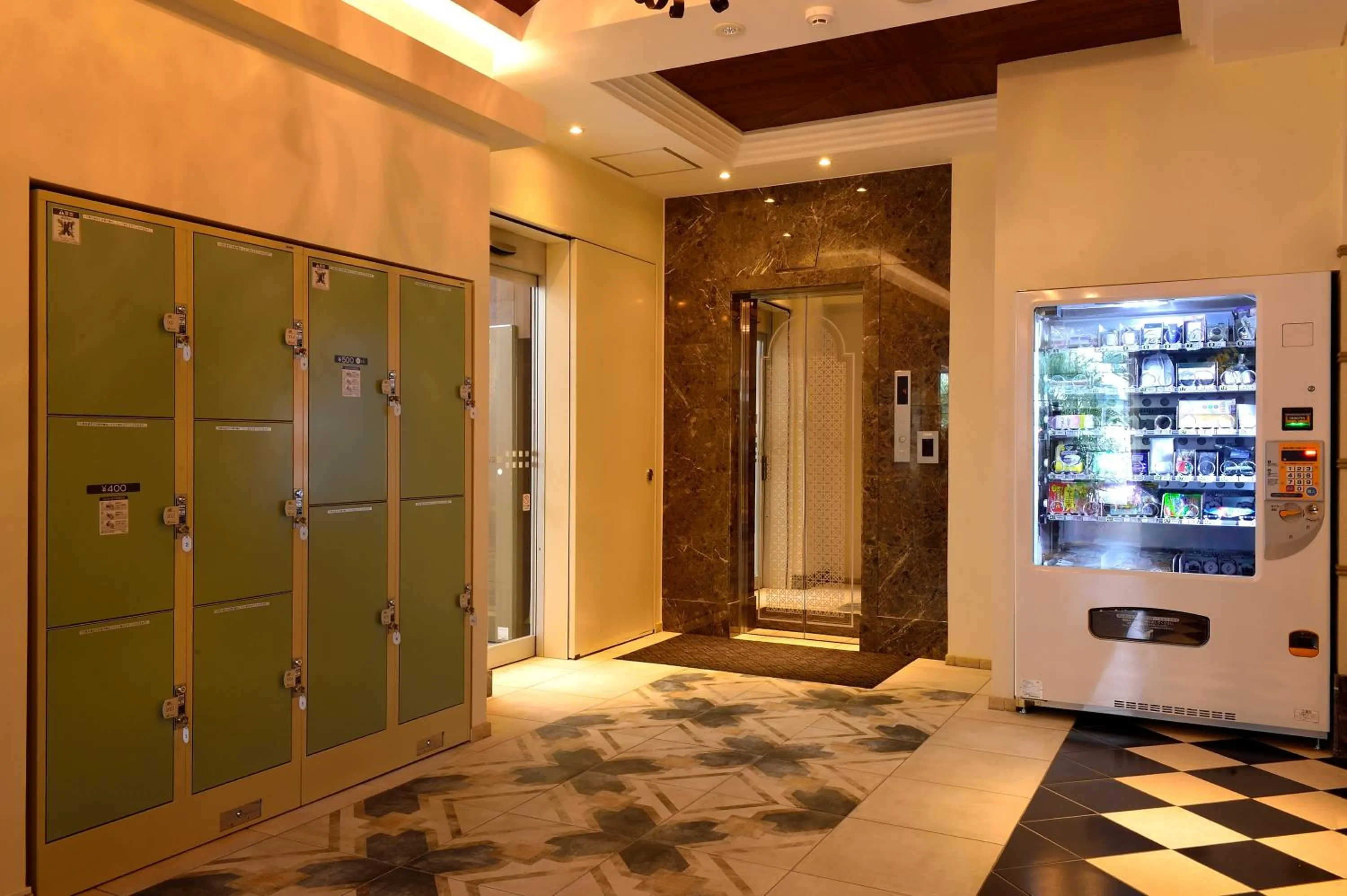 Lobby or reception in Kariyushi LCH. Izumizaki Kencho Mae