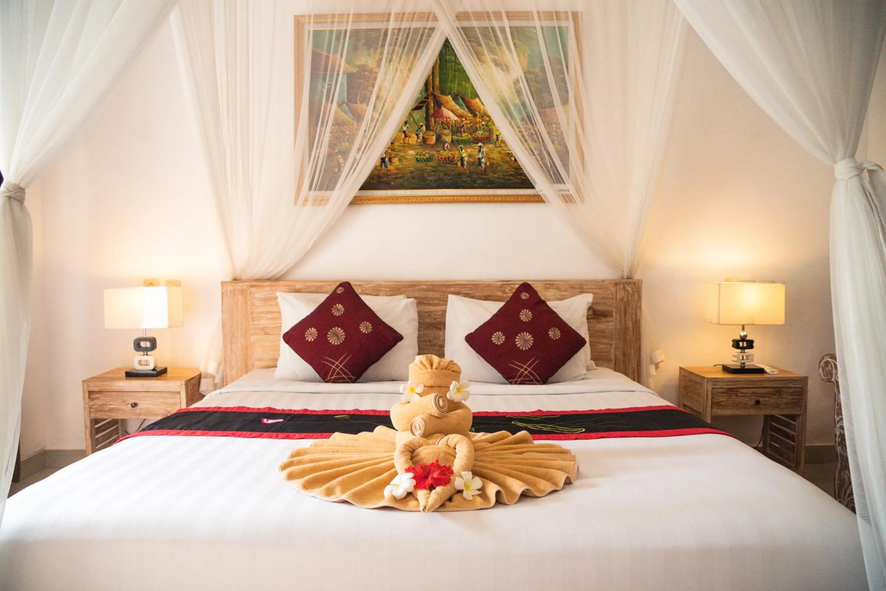 Bed in Alam Terrace Cottages