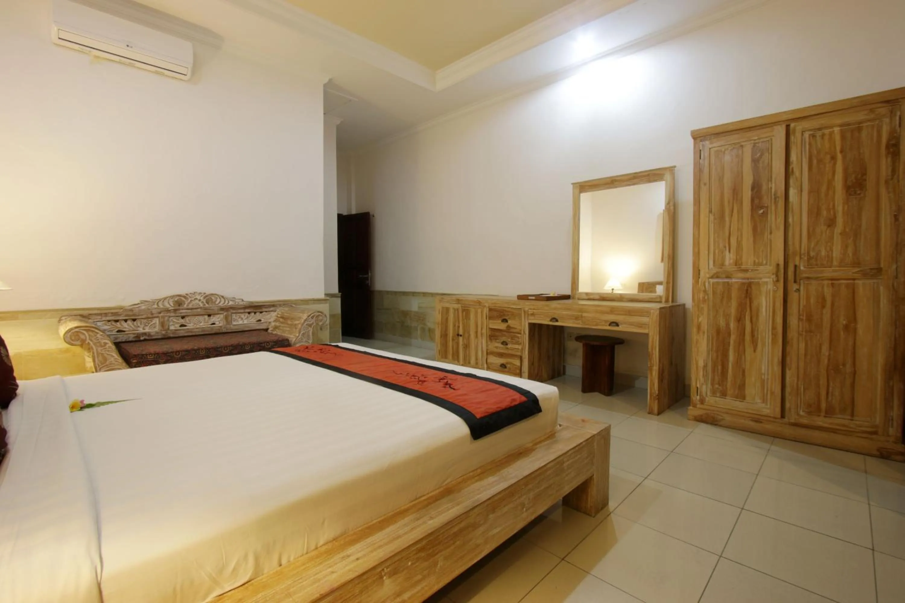 Night, Bed in Alam Terrace Cottages