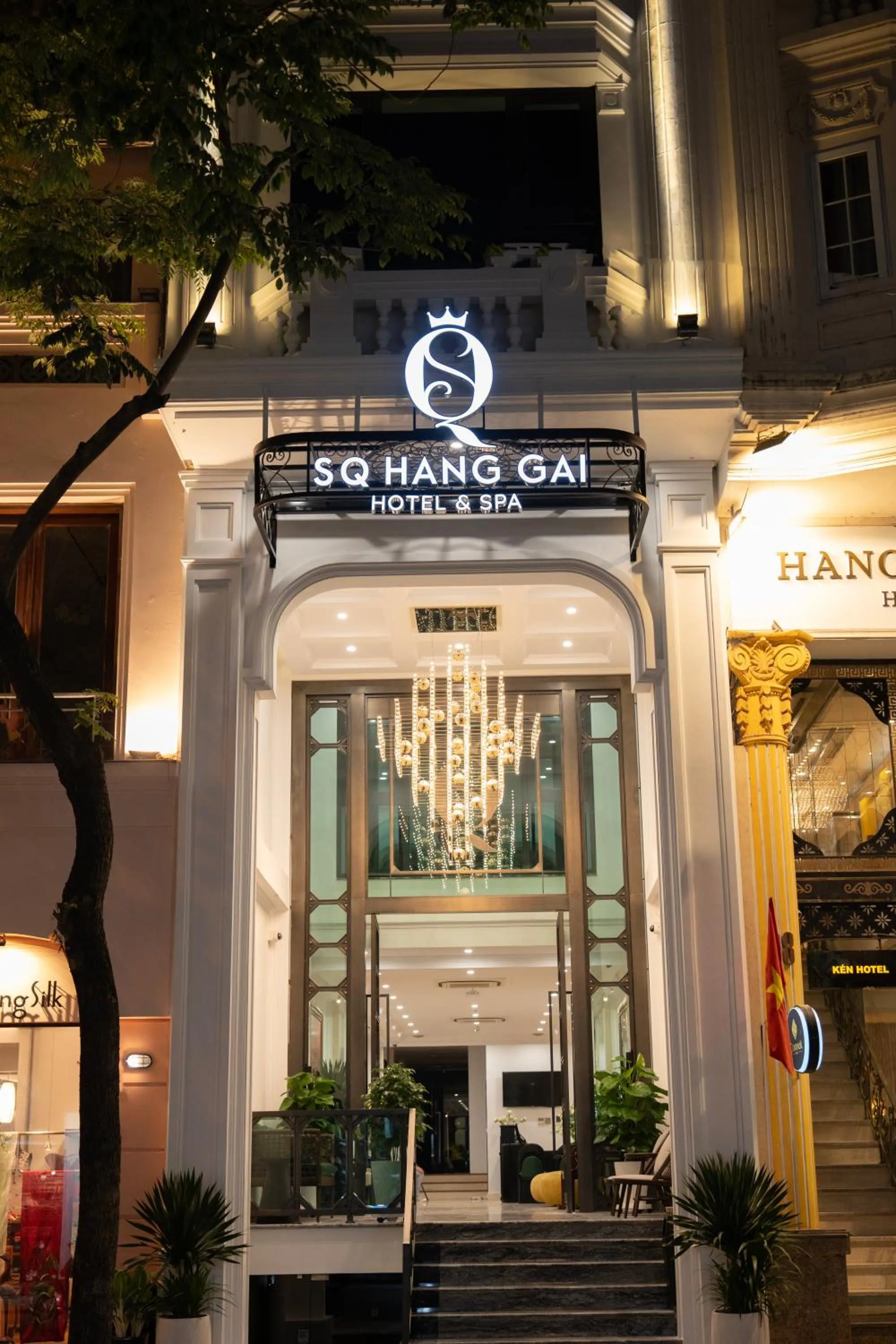 Property building in SQ Hang Gai Hotel & Spa