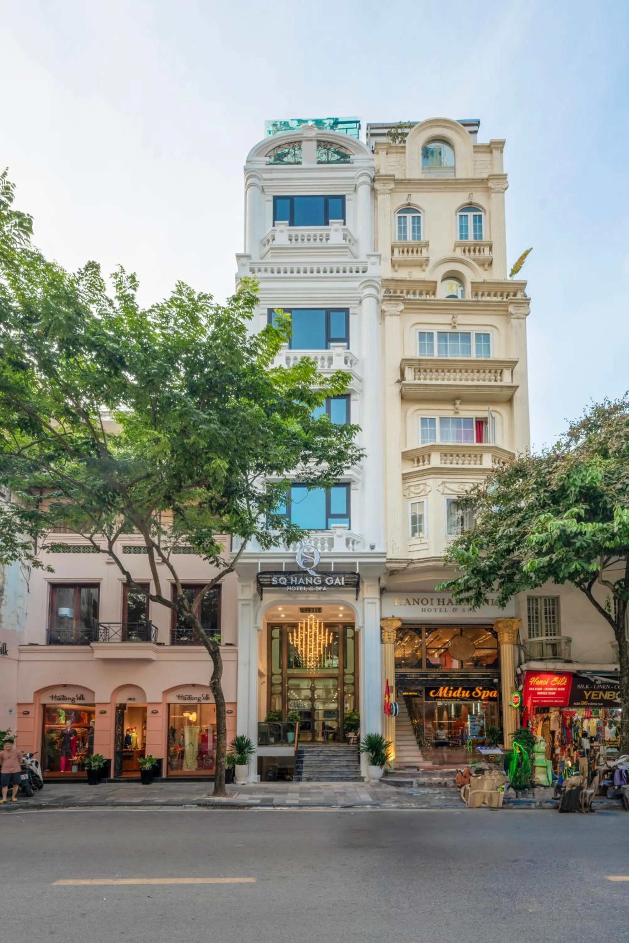 Property building in SQ Hang Gai Hotel & Spa