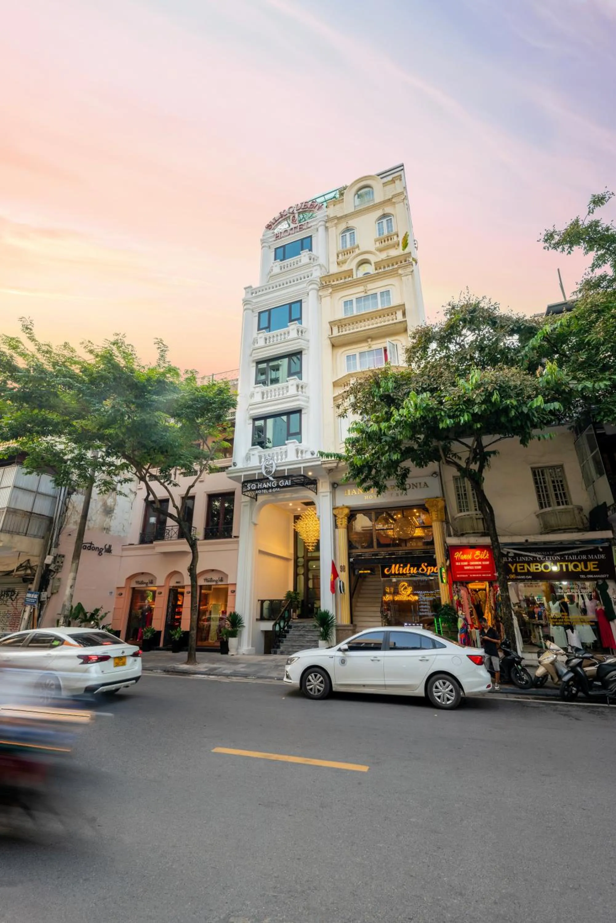 Property building in SQ Hang Gai Hotel & Spa