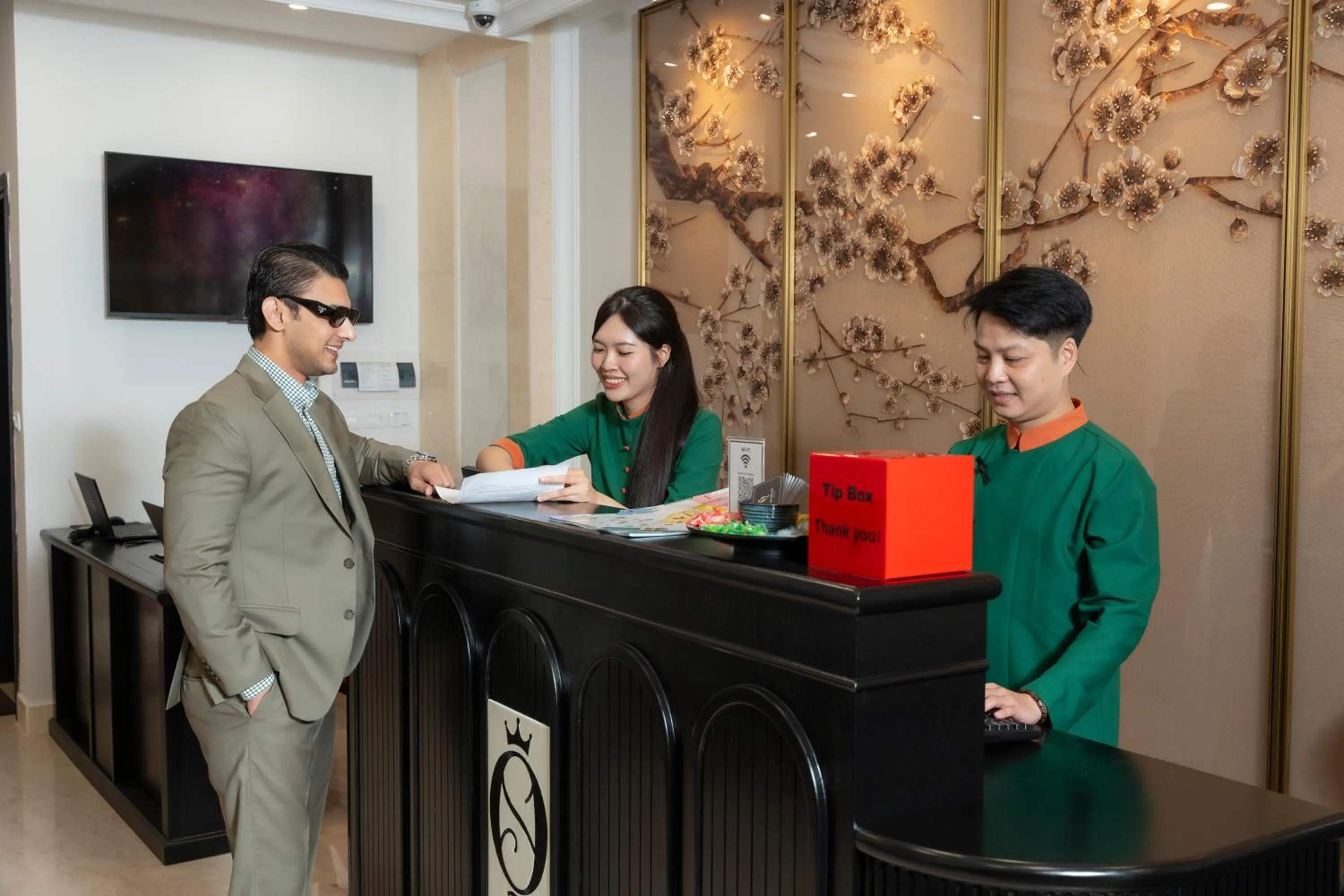 Staff in SQ Hang Gai Hotel & Spa