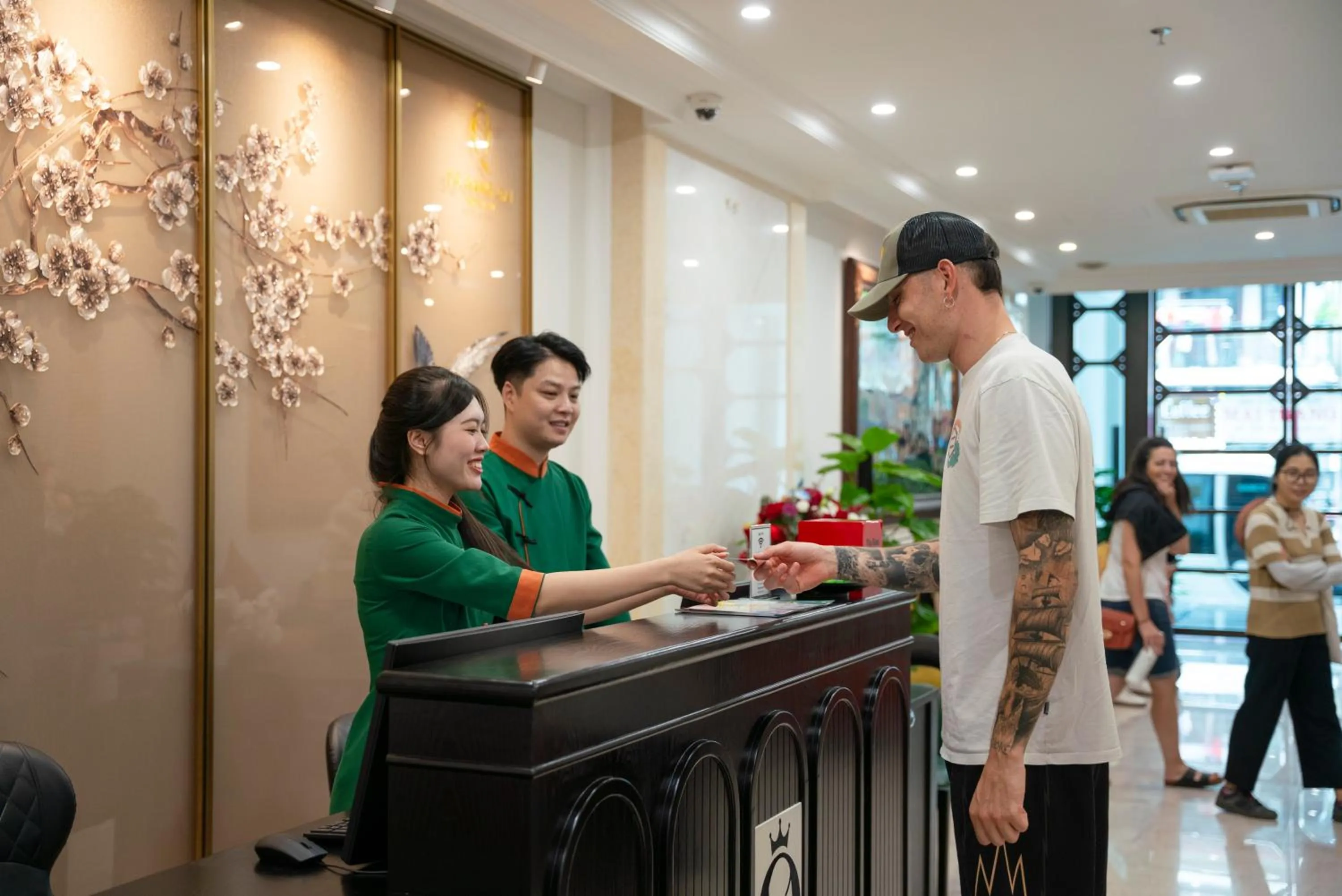 Staff in SQ Hang Gai Hotel & Spa