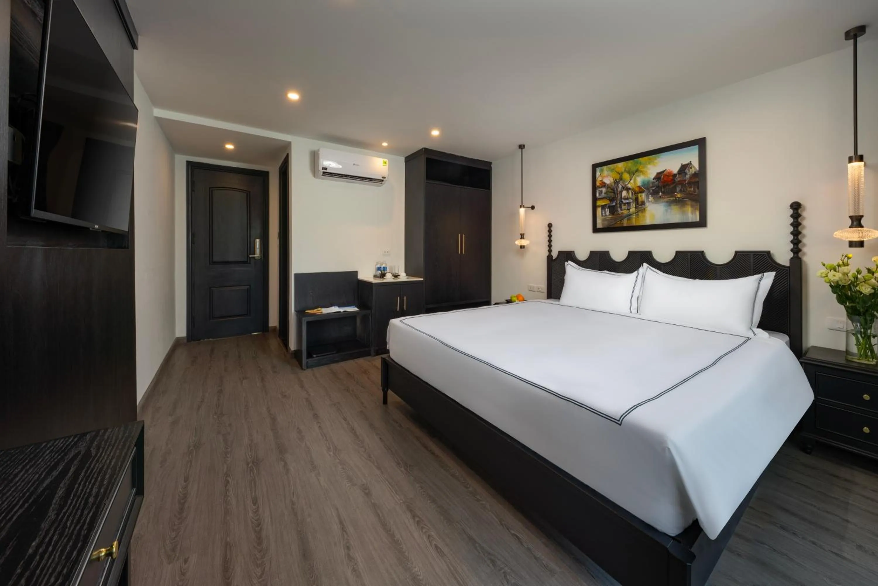 Bed in SQ Hang Gai Hotel & Spa