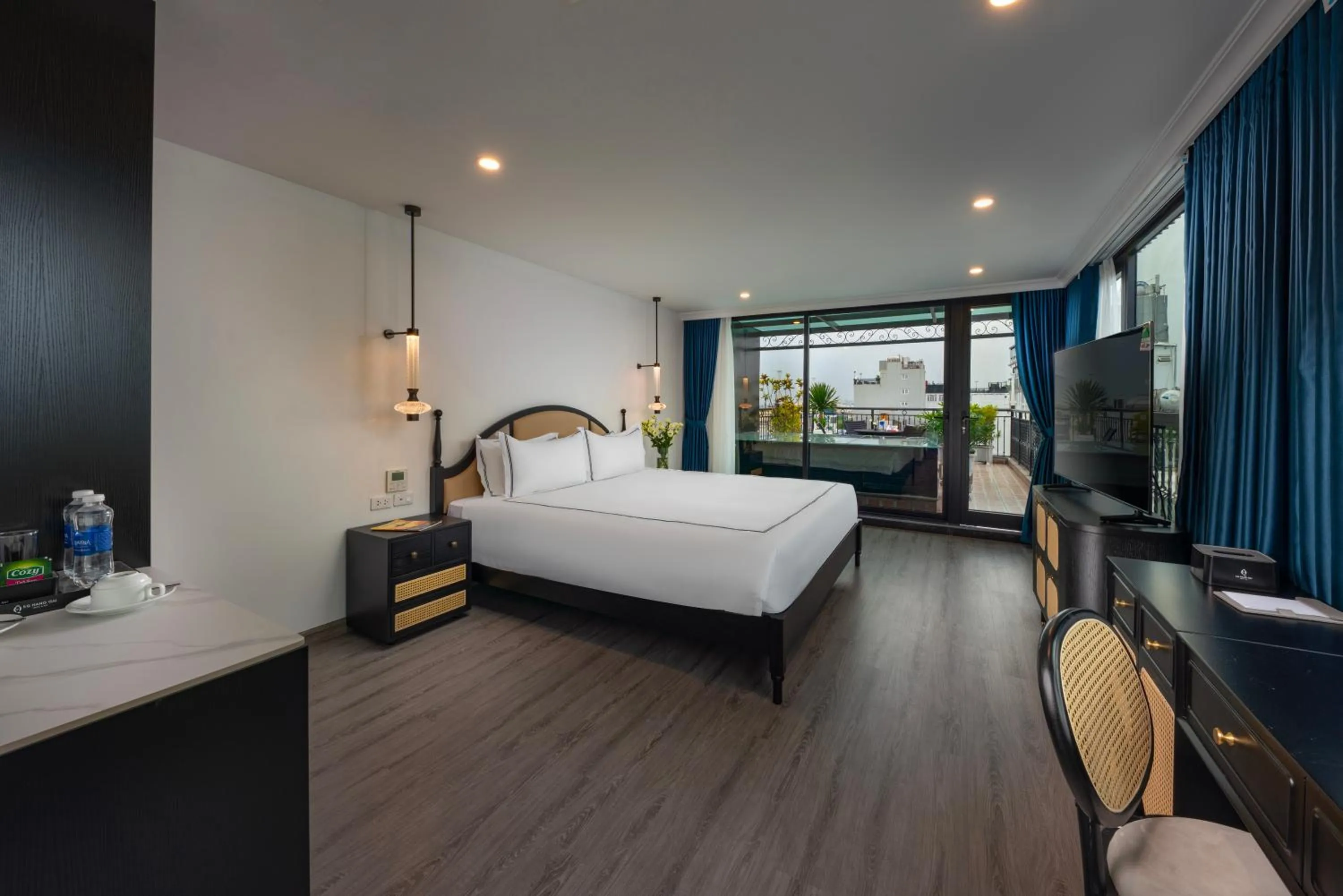 Bed in SQ Hang Gai Hotel & Spa