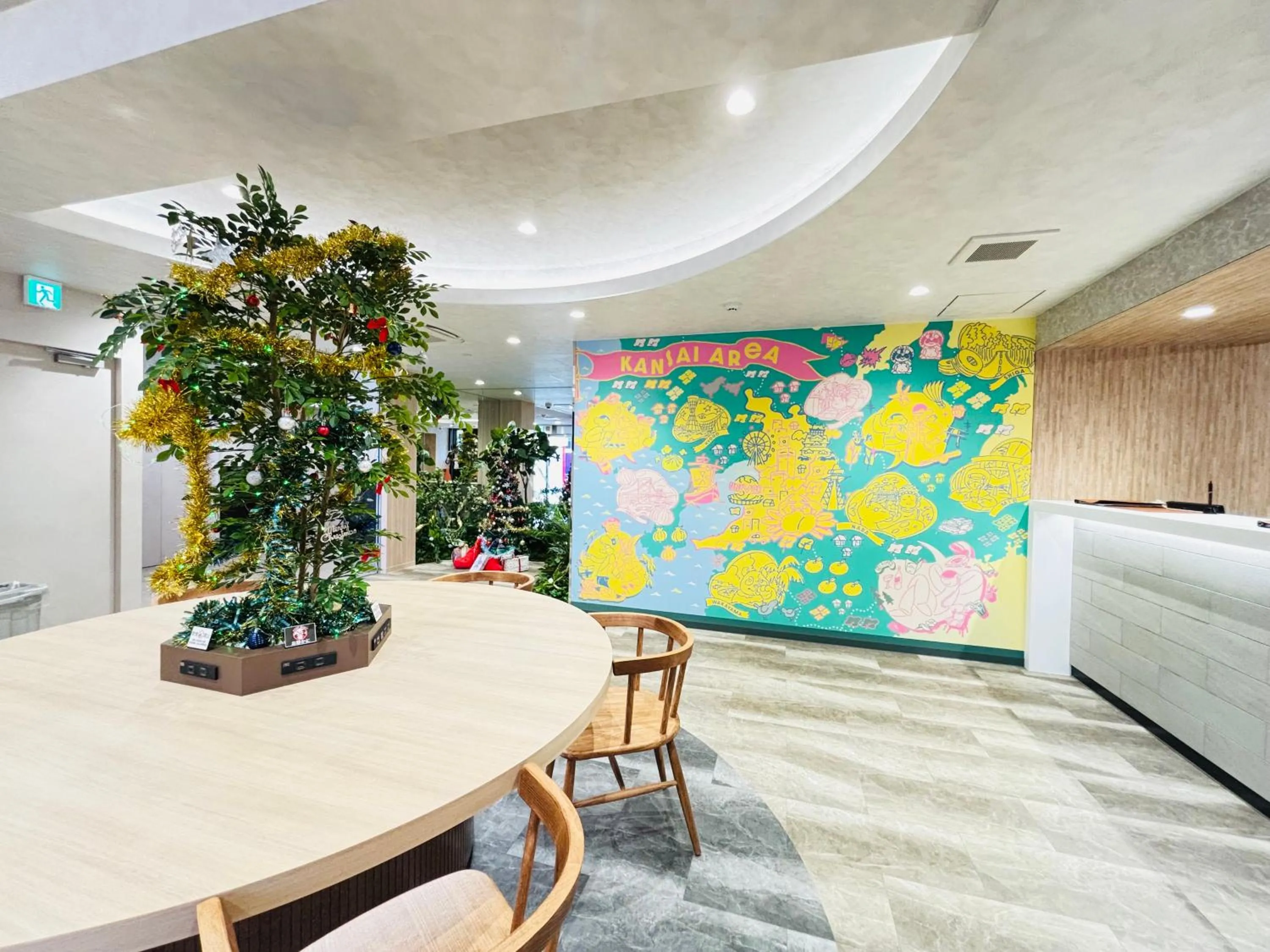 Lobby or reception in Hotel Shin-Imamiya