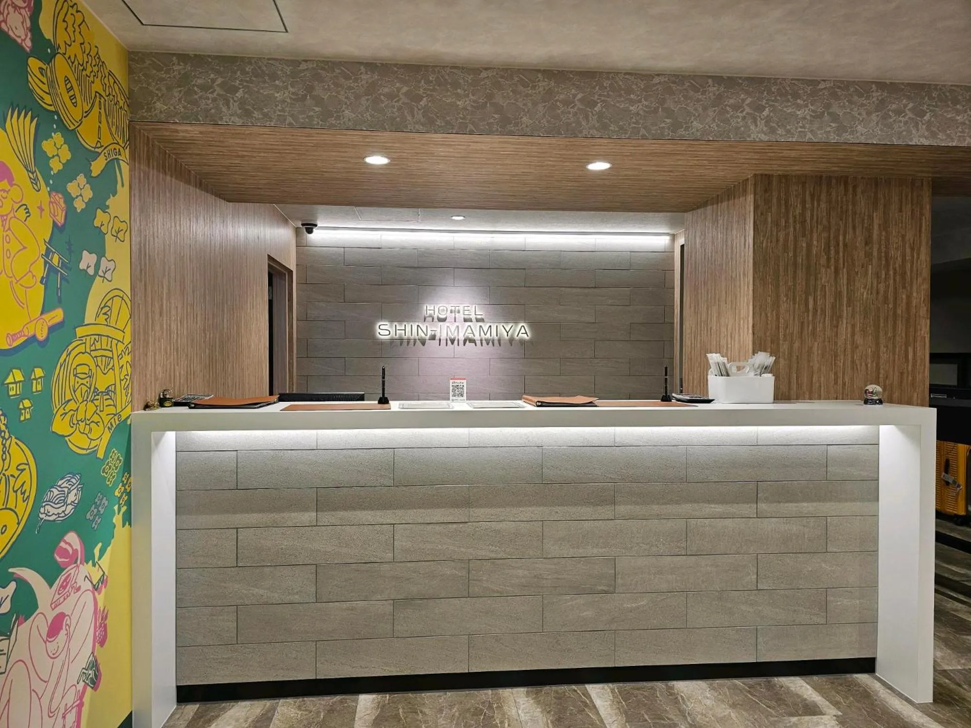 Lobby or reception in Hotel Shin-Imamiya