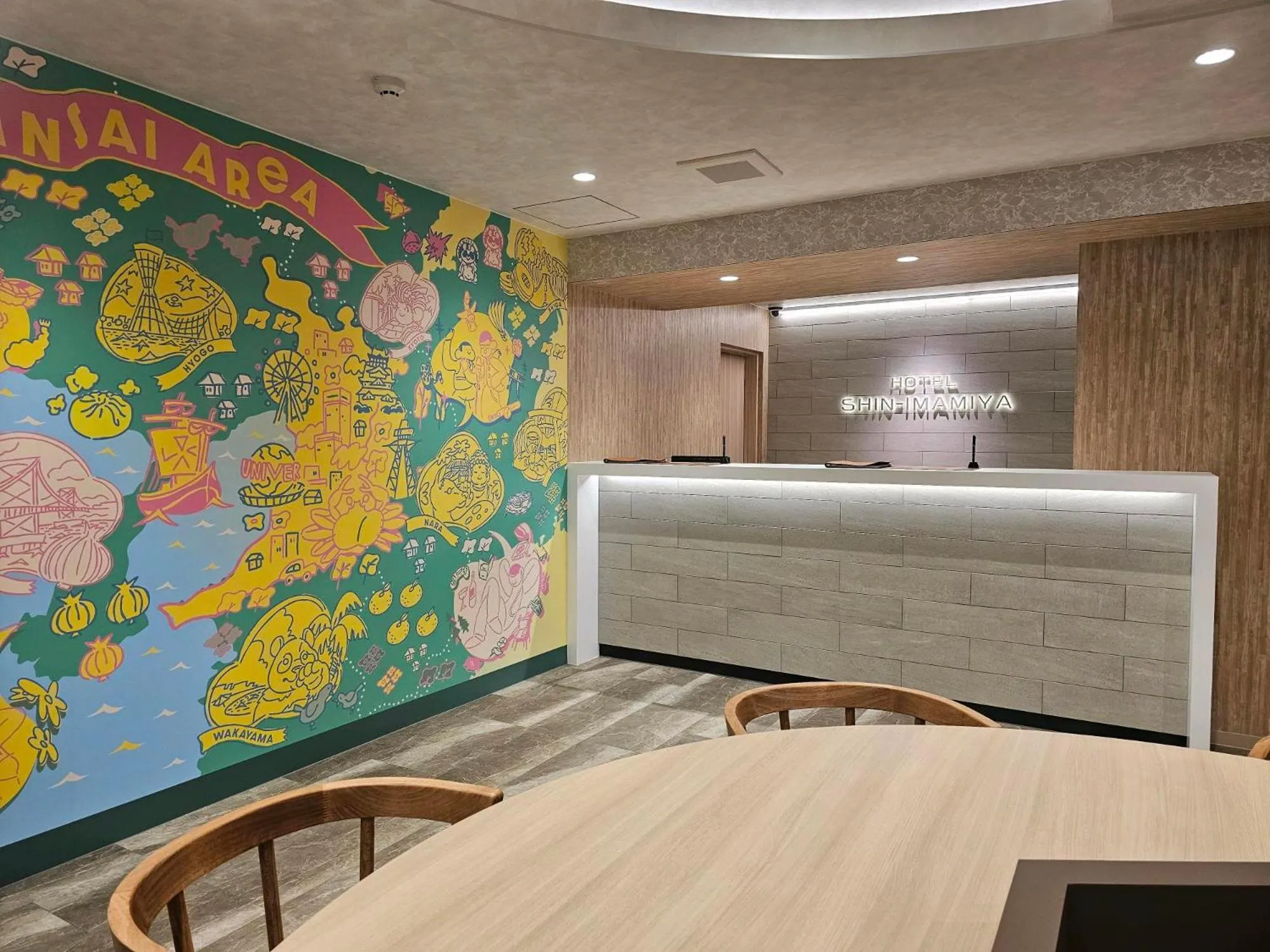 Lobby or reception in Hotel Shin-Imamiya