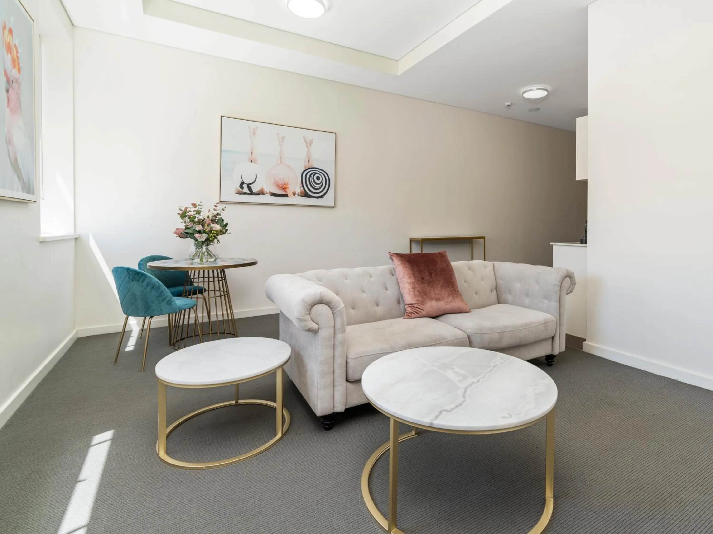 Living room in Terminus Apartment Hotel, an Ascend Collection Hotel