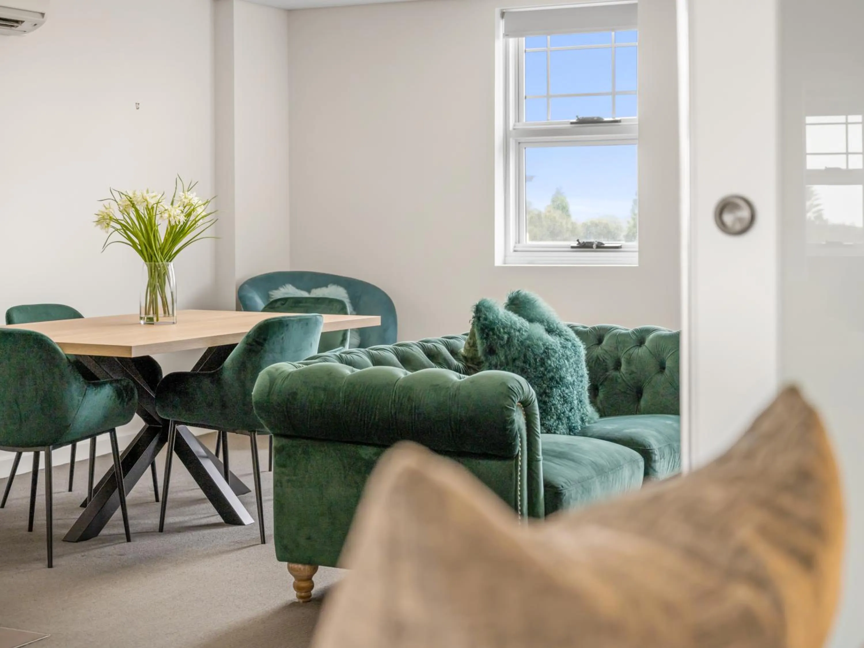 Living room in Terminus Apartment Hotel, an Ascend Collection Hotel