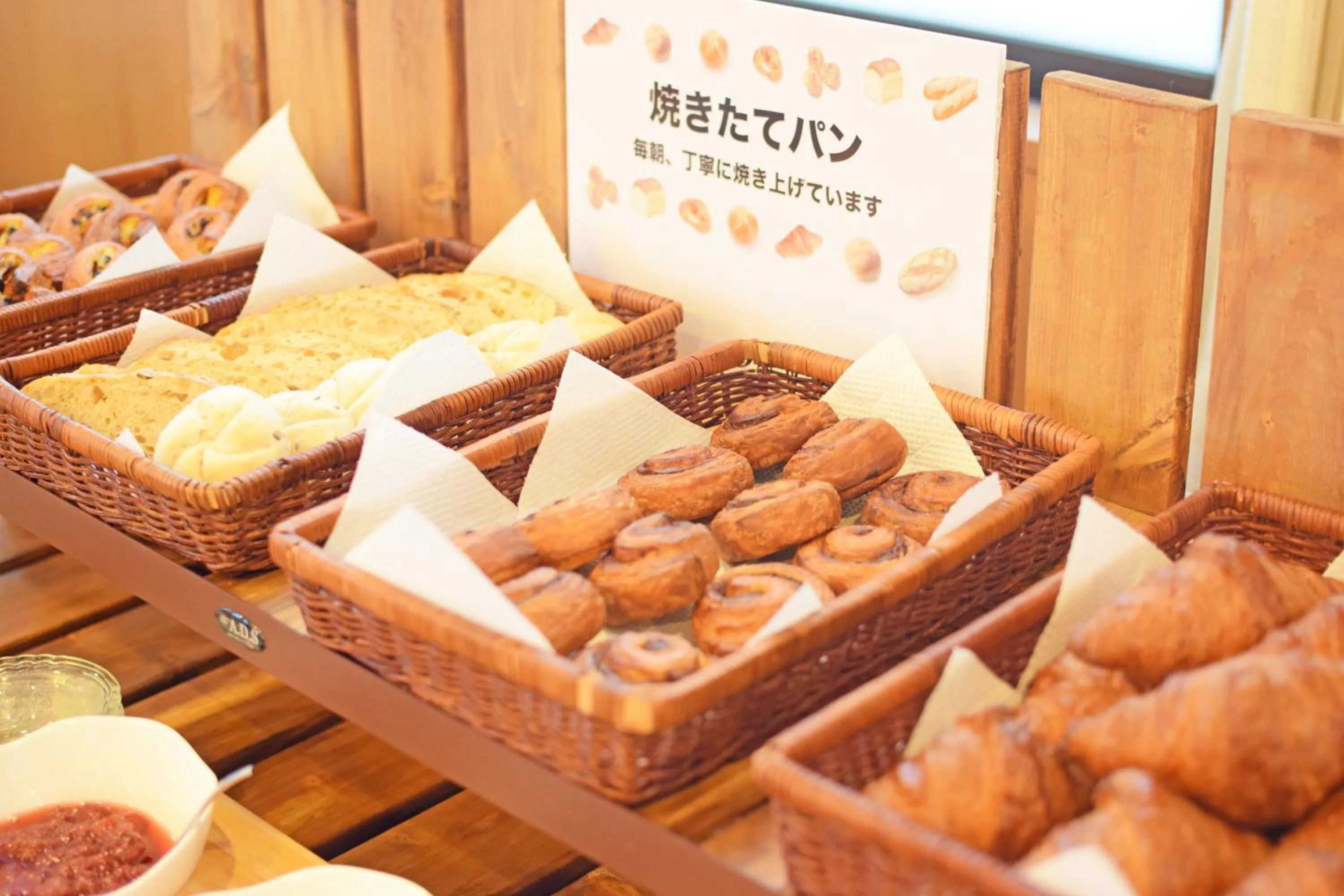 Buffet breakfast in Niseko Park Hotel