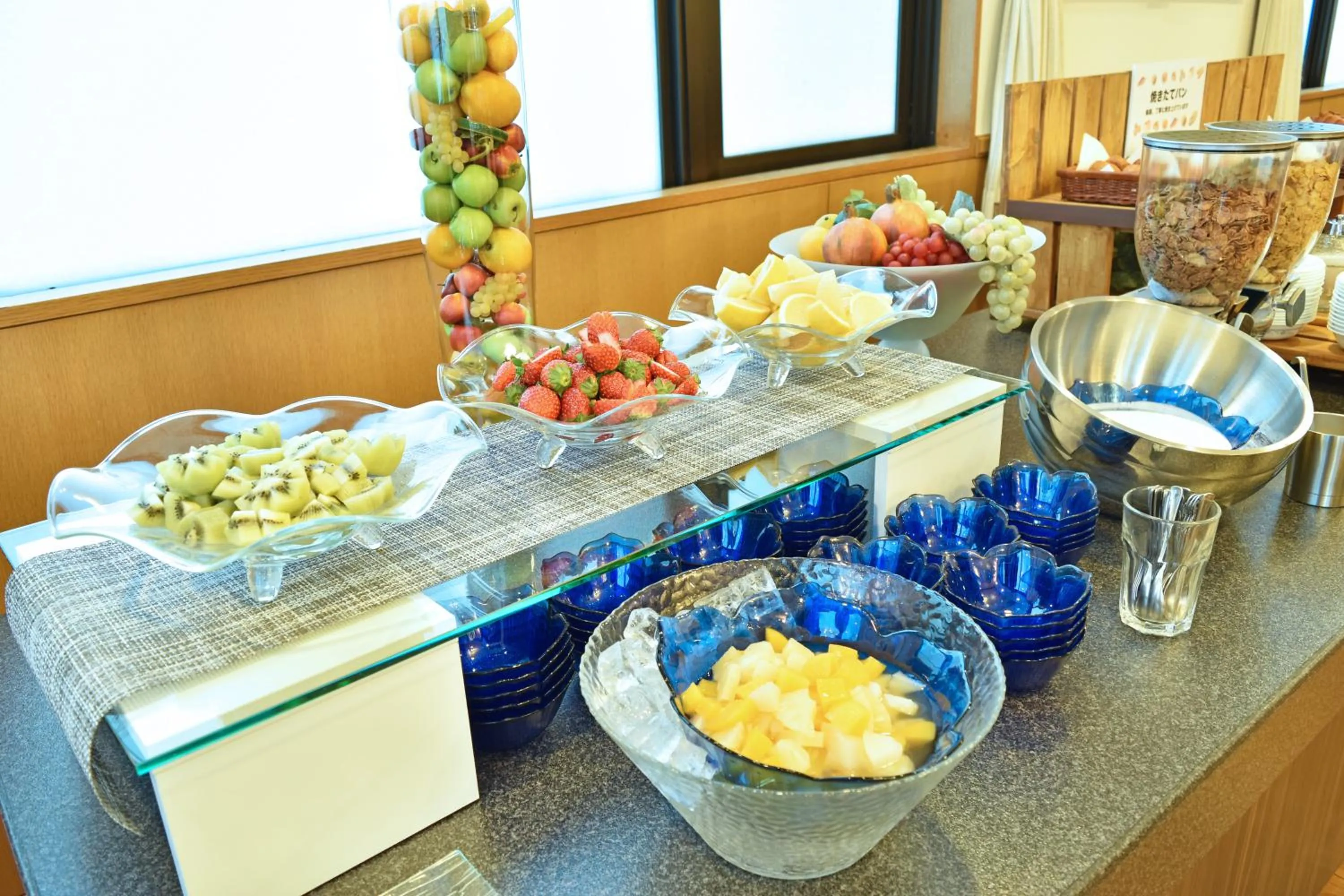 Buffet breakfast in Niseko Park Hotel