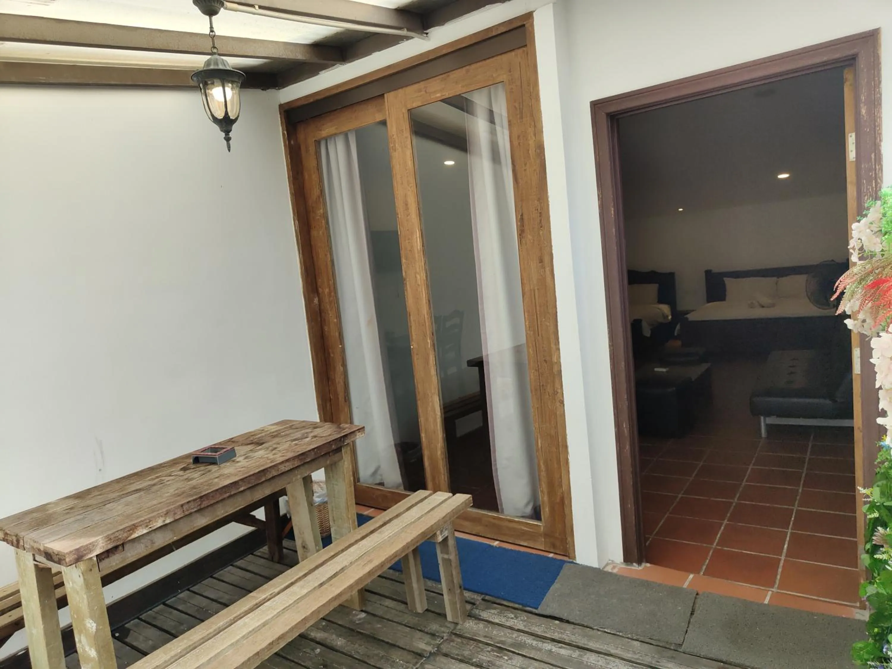 Patio in Armenian Suite Hotel