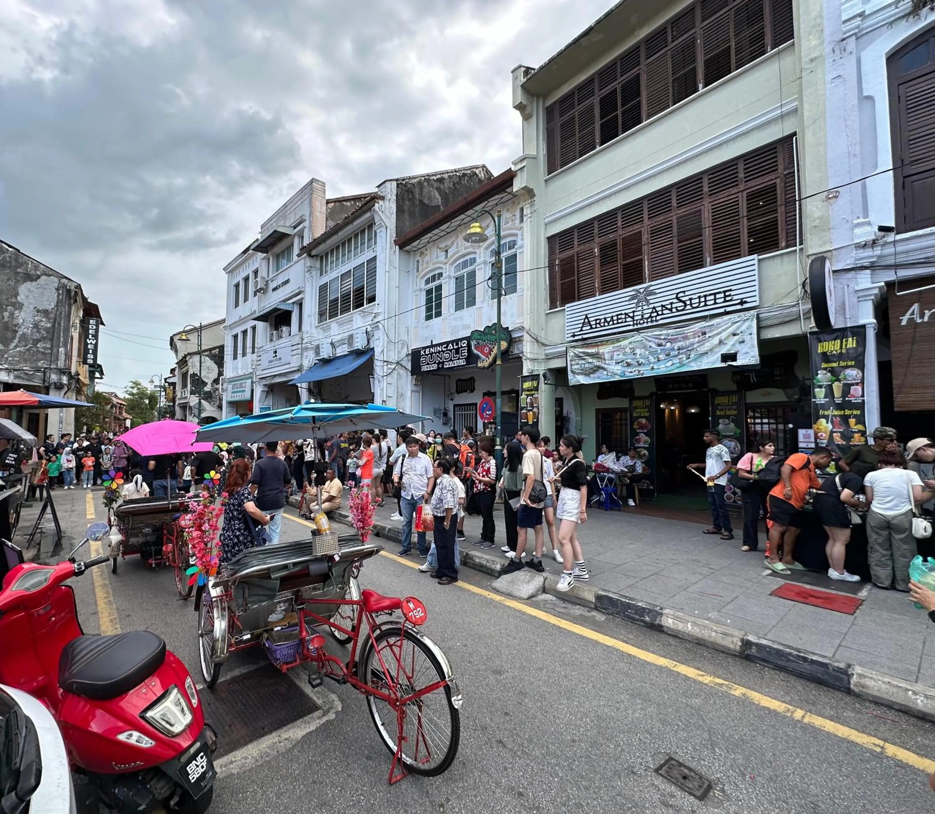 Property building in Armenian Suite Hotel