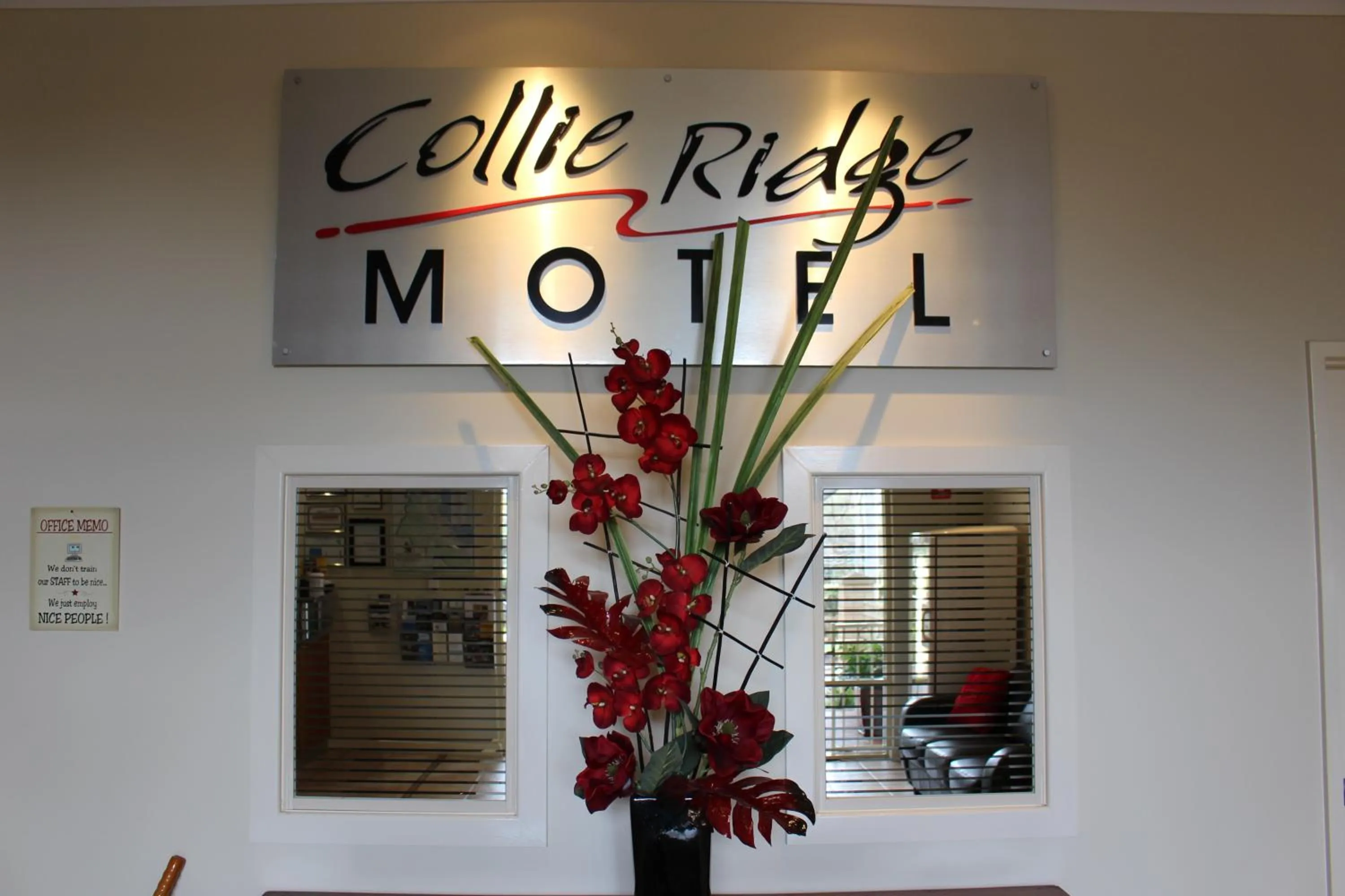 Lobby or reception in Collie Ridge Resort