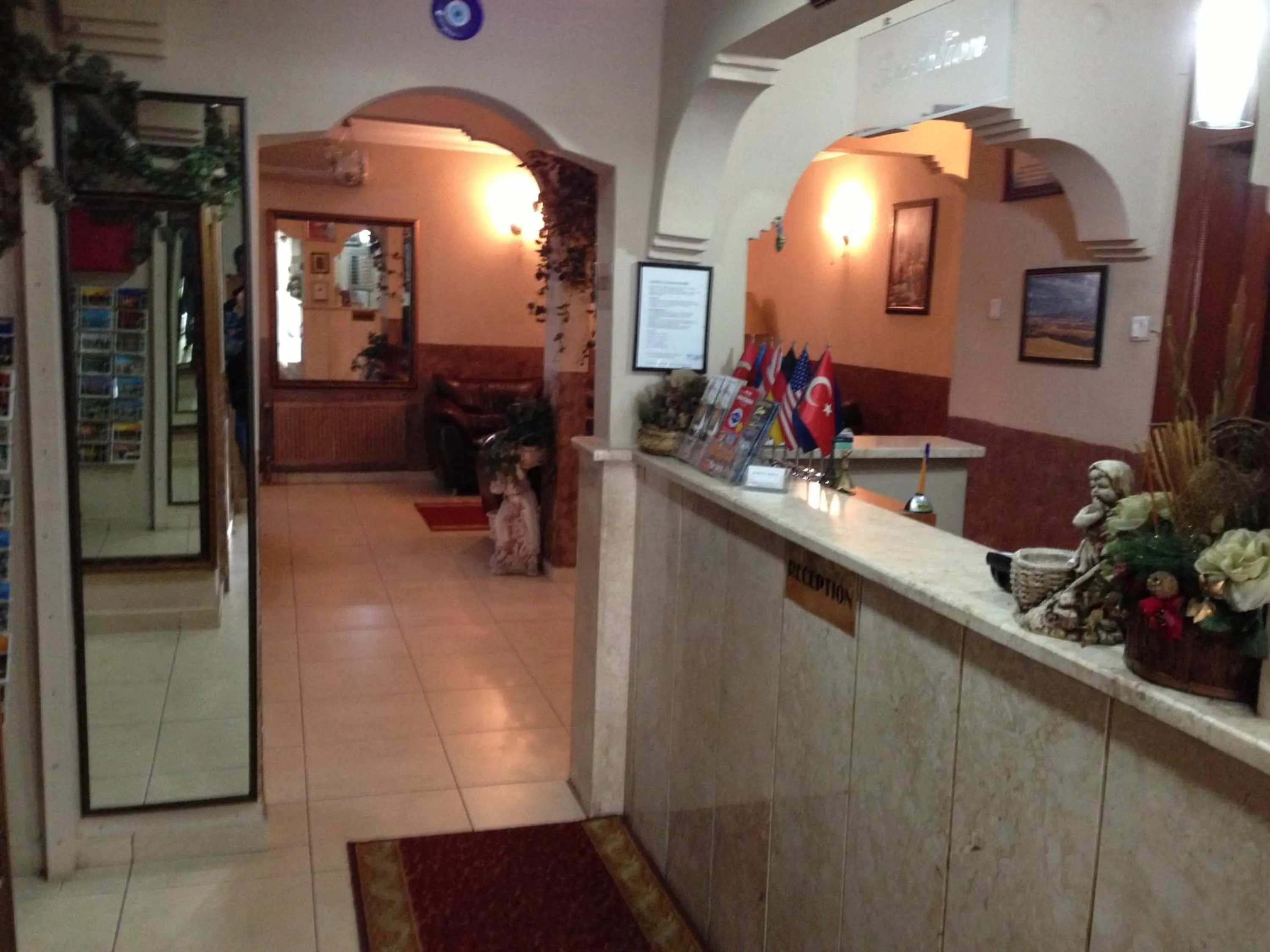 Lobby or reception in Hotel Ekol