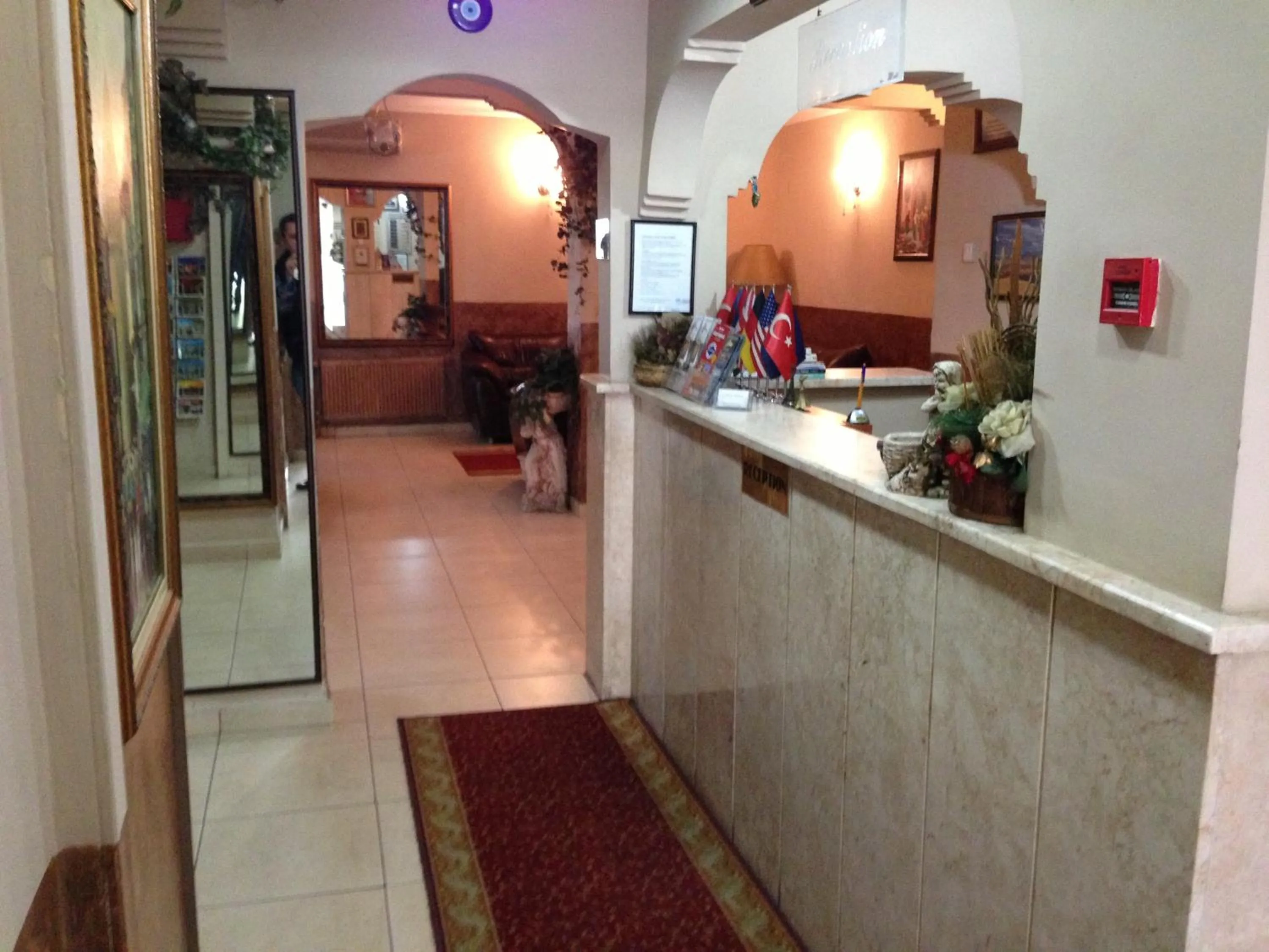 Lobby or reception in Hotel Ekol