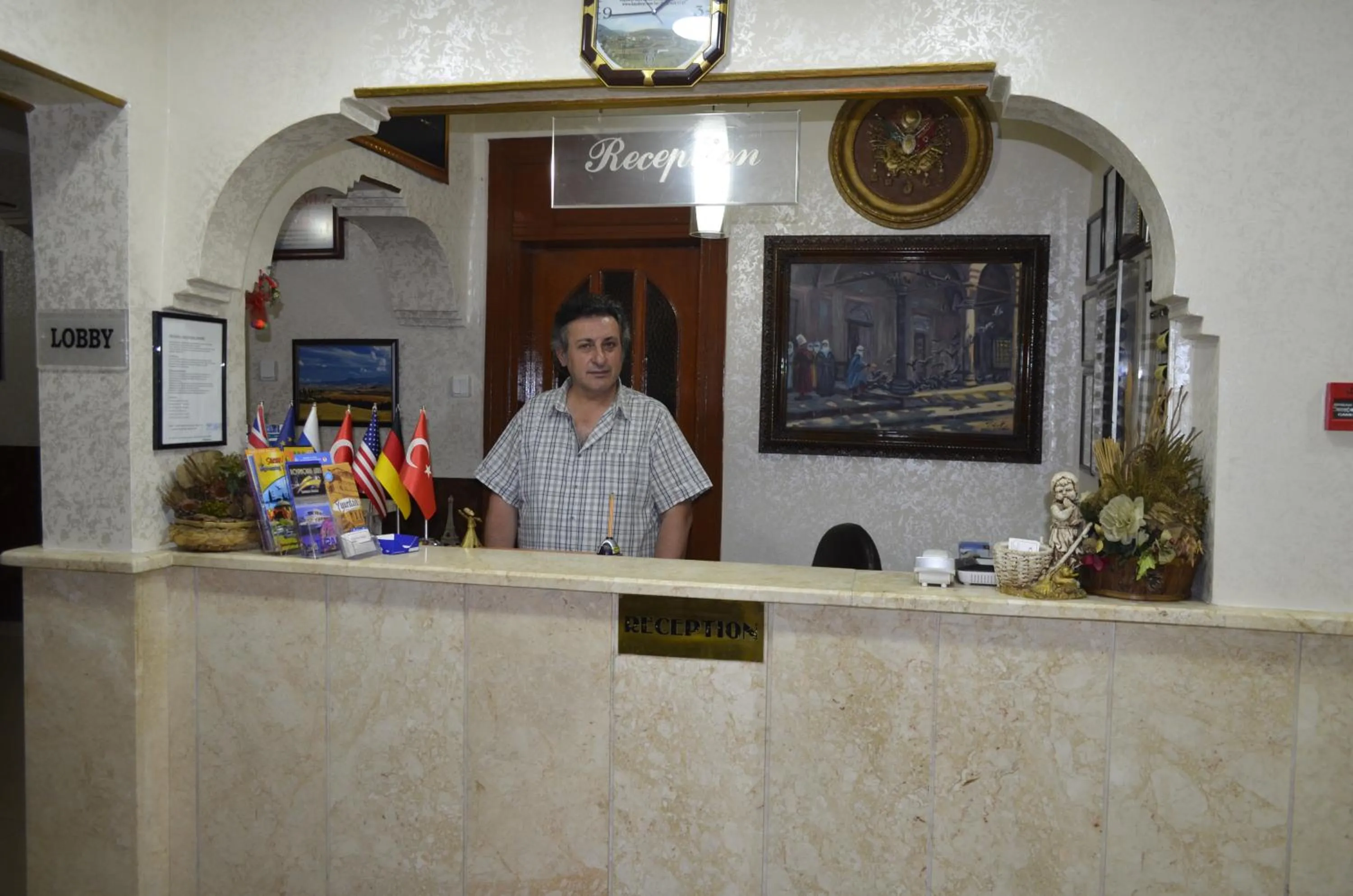 Lobby or reception in Hotel Ekol