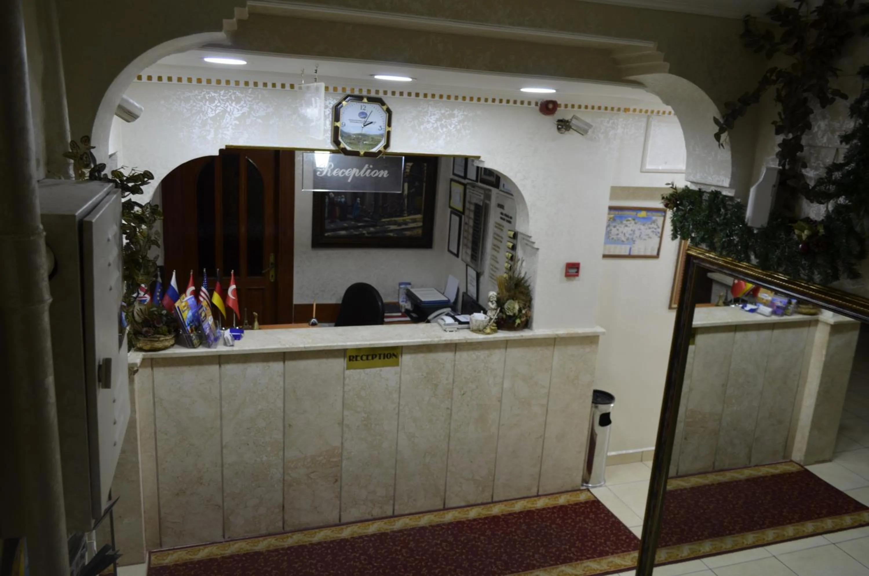 Lobby or reception in Hotel Ekol