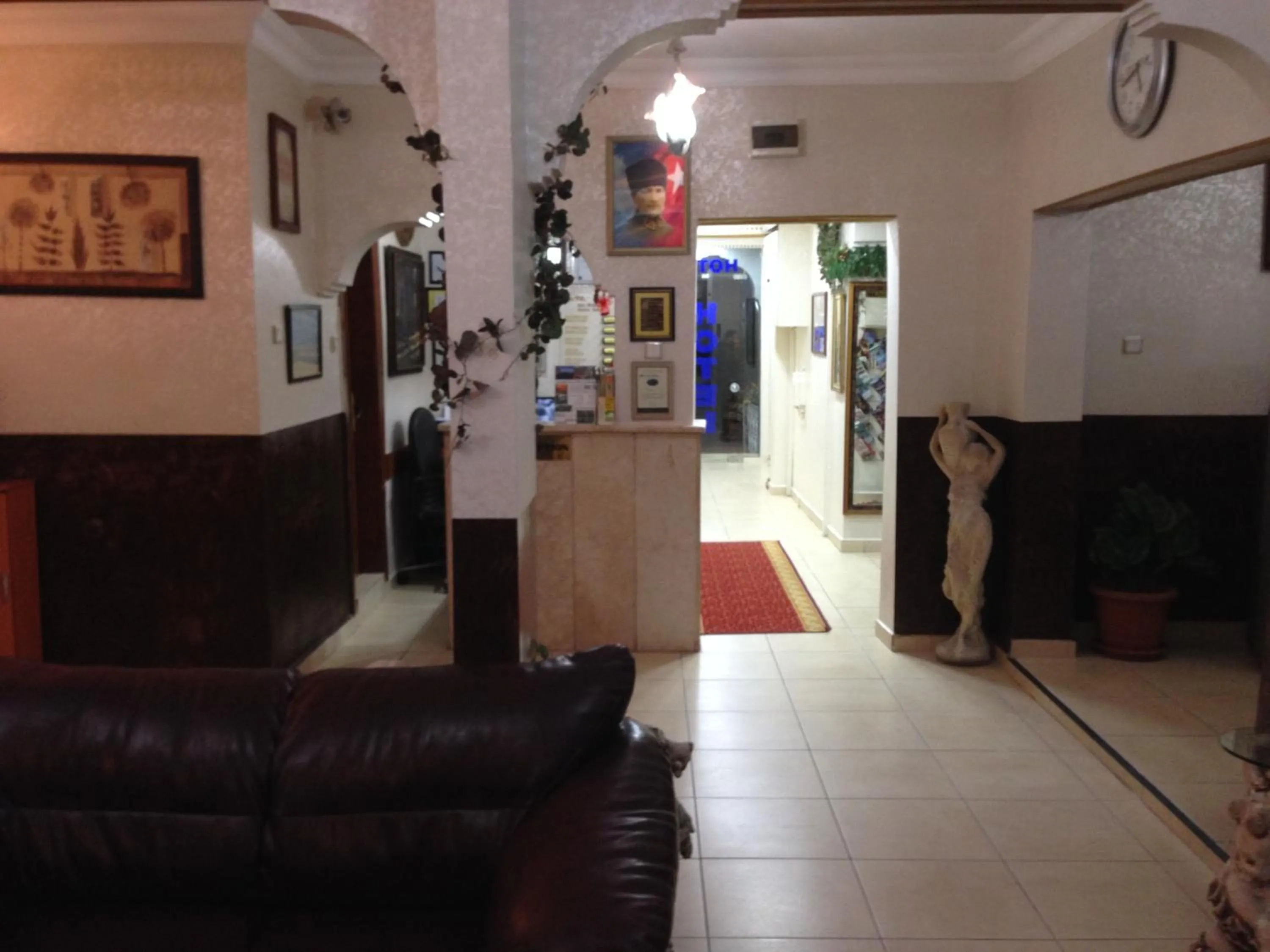 Lobby or reception in Hotel Ekol