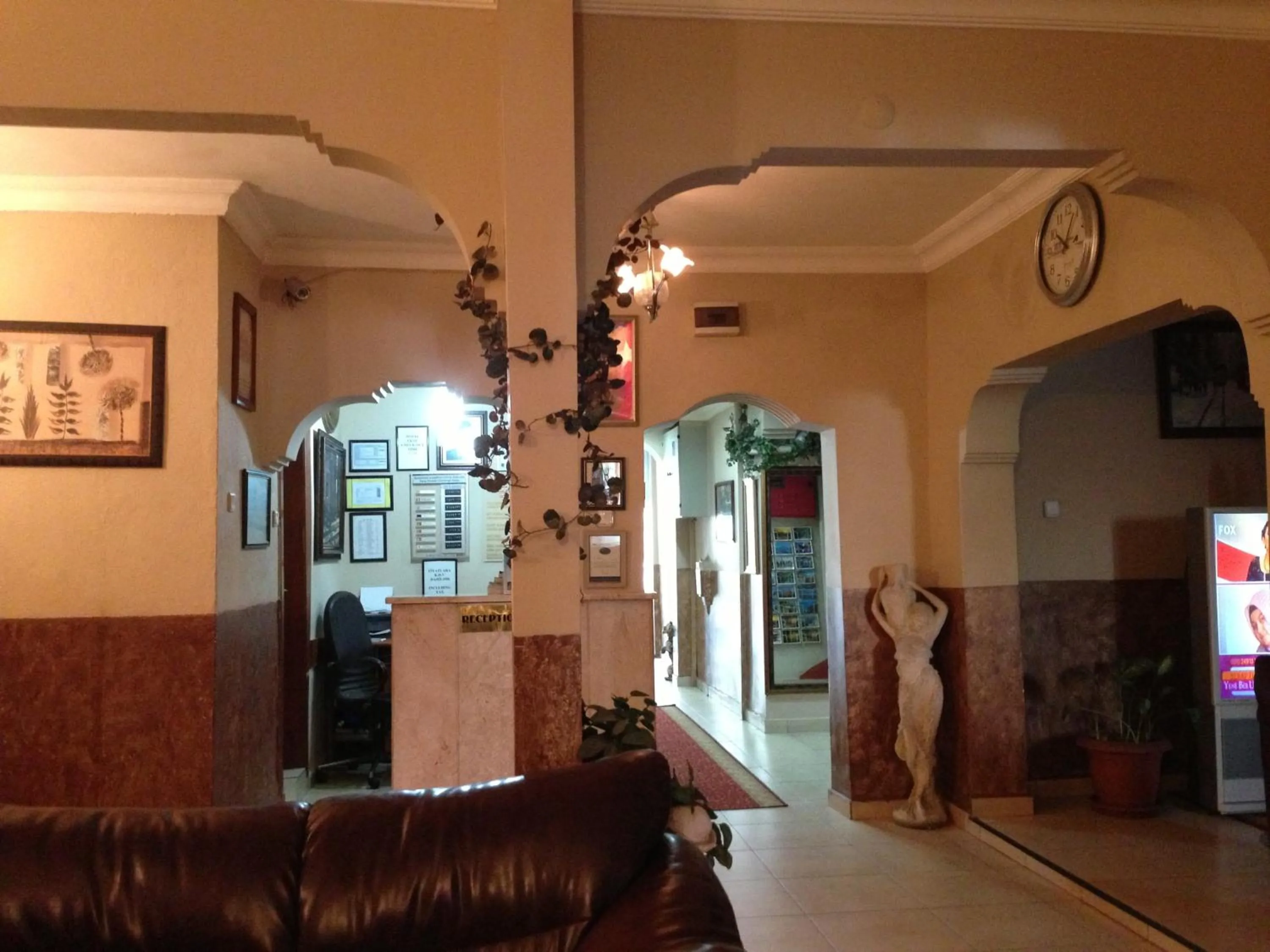 Lobby or reception in Hotel Ekol