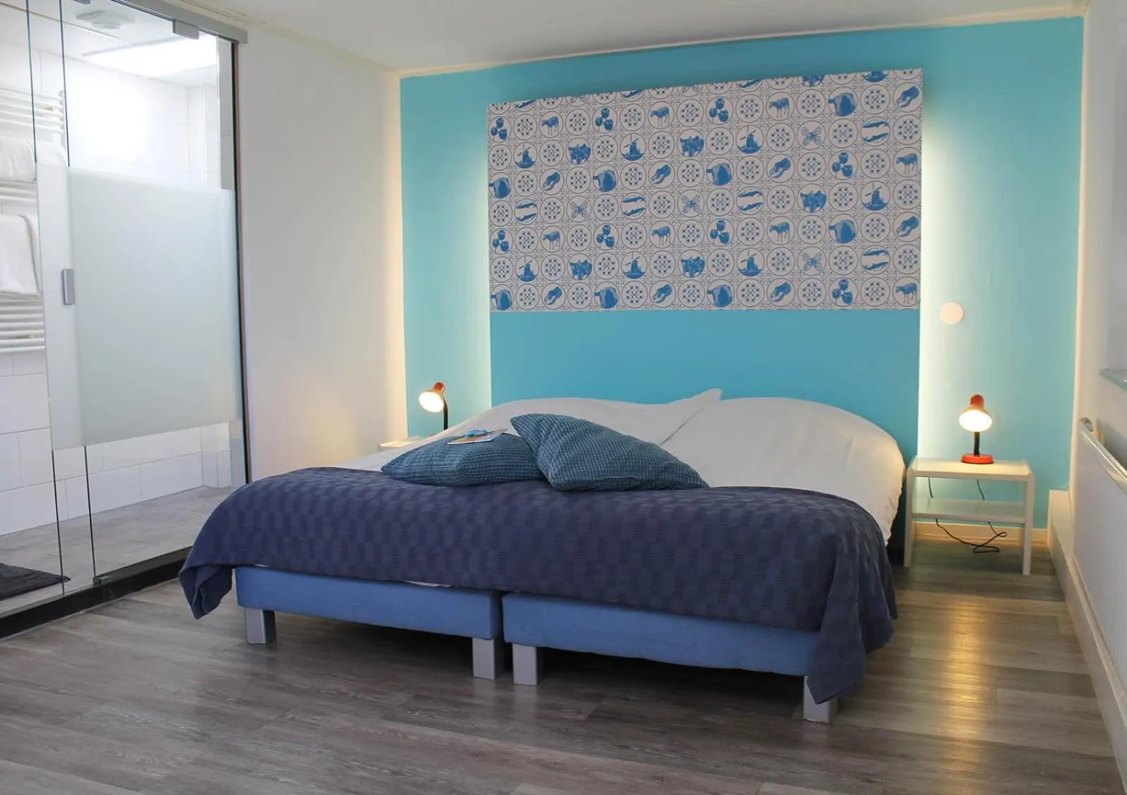 Bed in Hotel Kijkduin