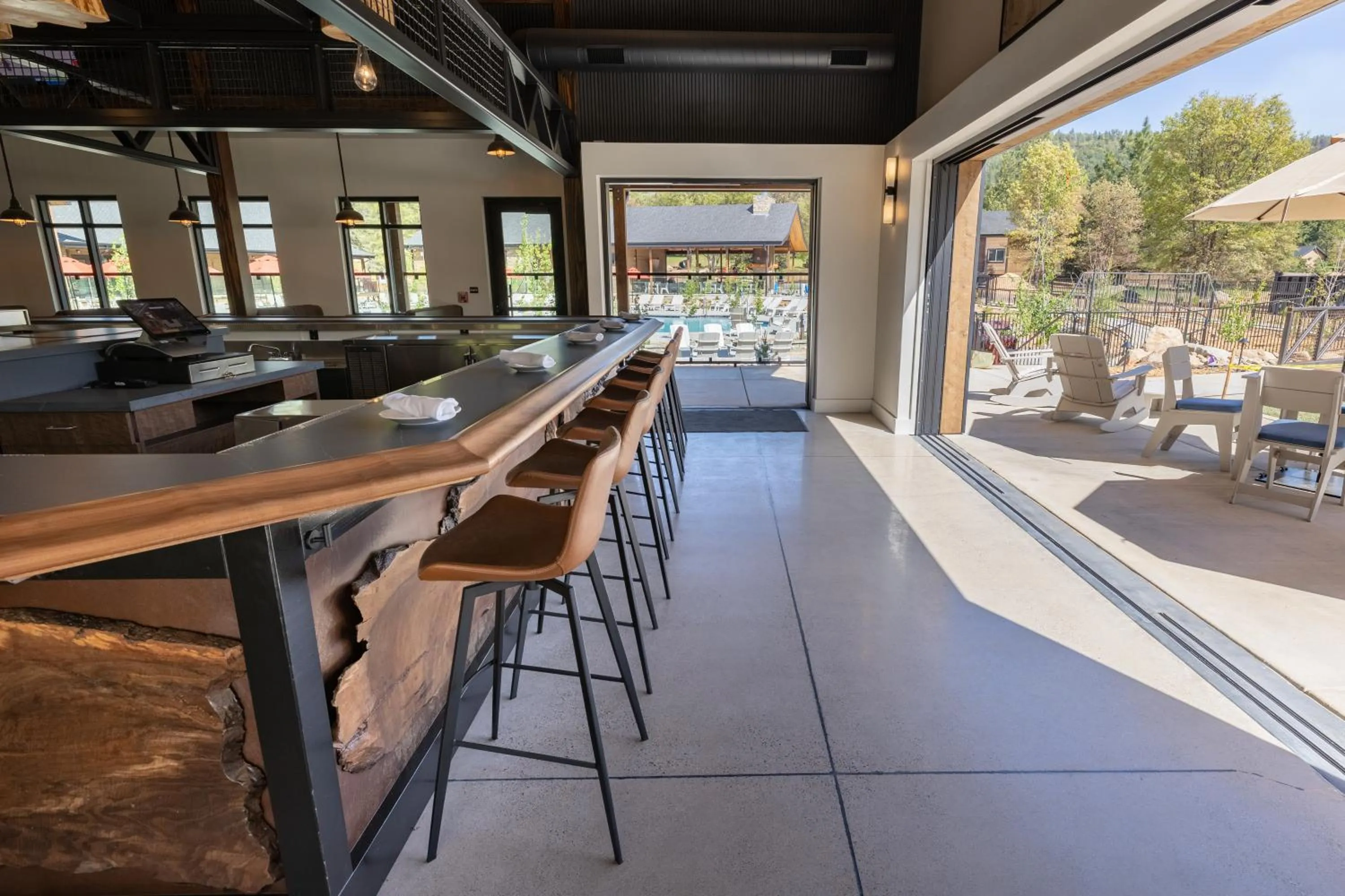 Restaurant/places to eat in Firefall Ranch Yosemite