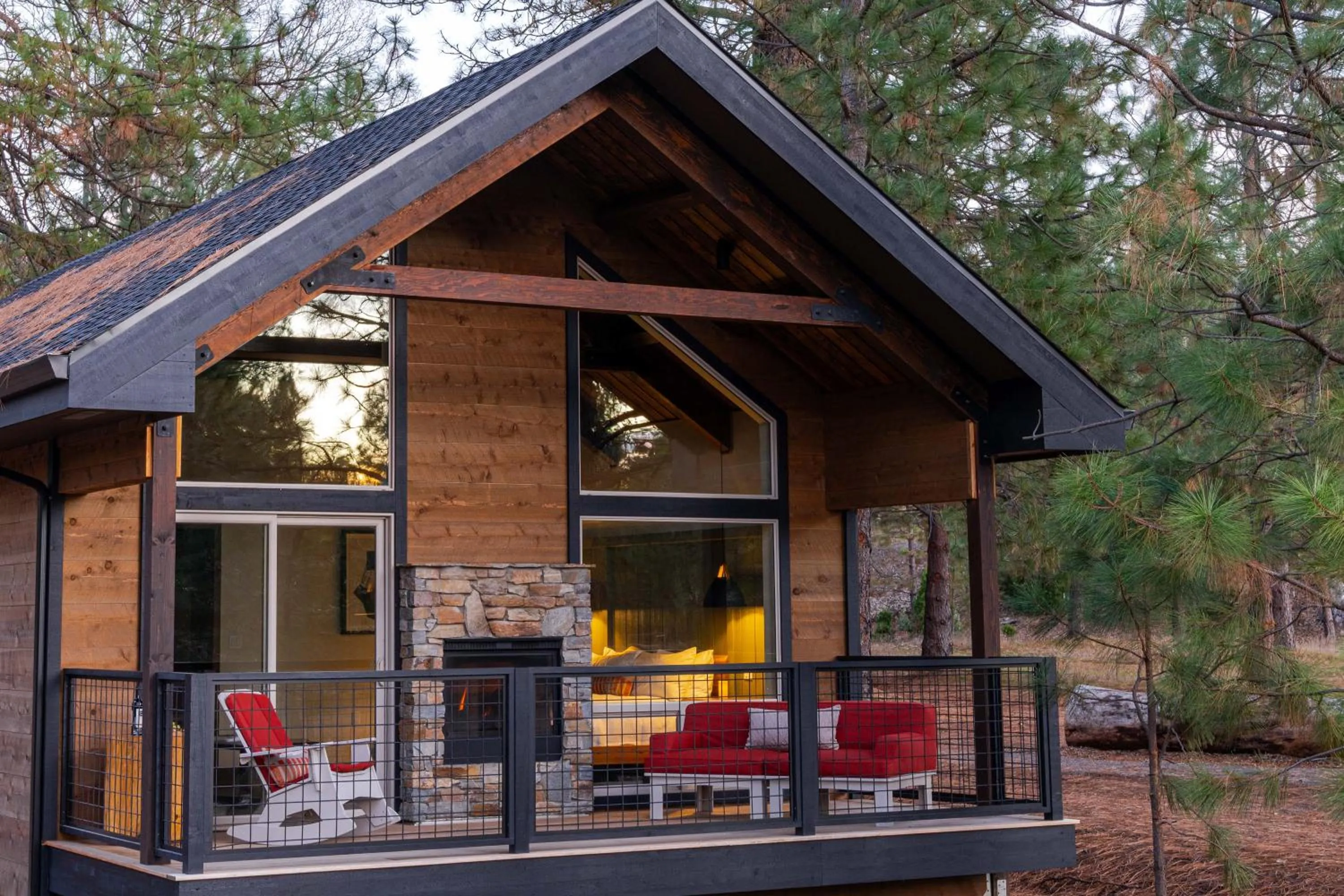 Property building in Firefall Ranch Yosemite