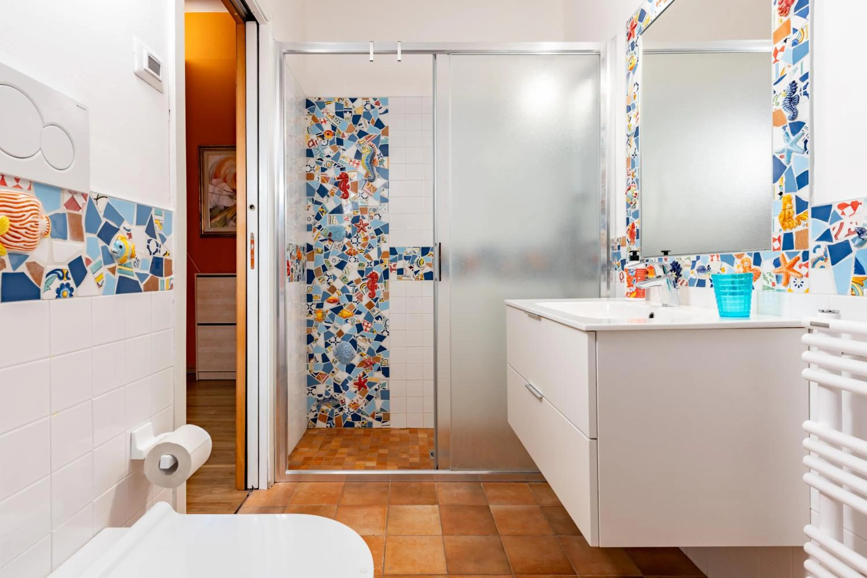 Shower in Villa Dell' Artista - Villa Anna