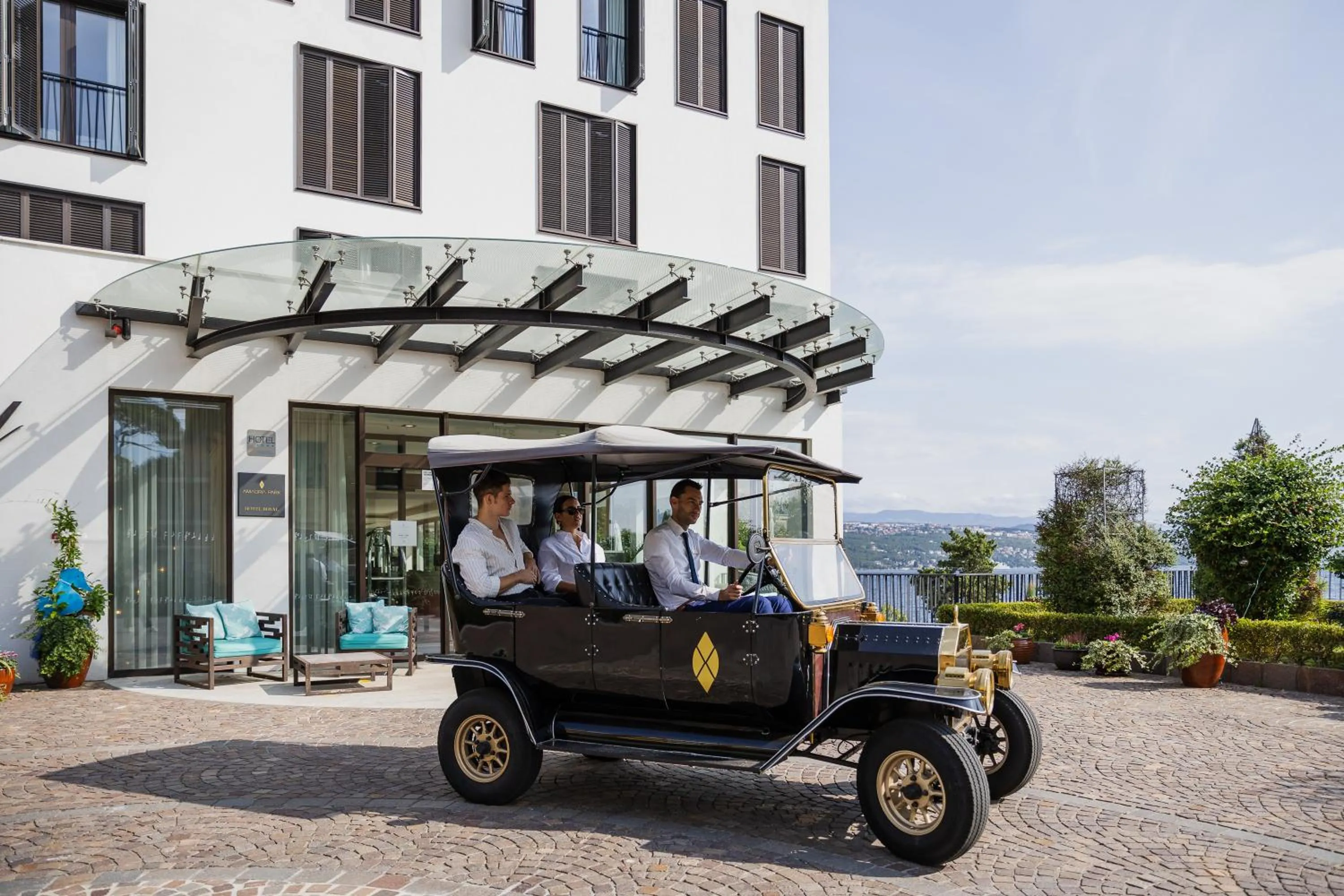 Property building in Amadria Park Hotel Royal