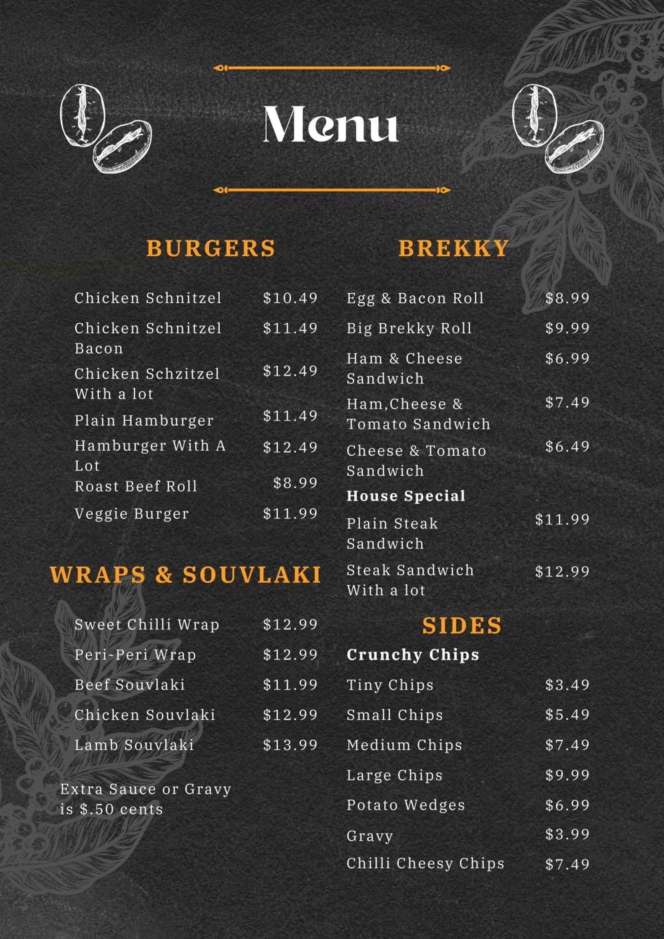 Restaurant/places to eat in Century Motor Inn, Finley