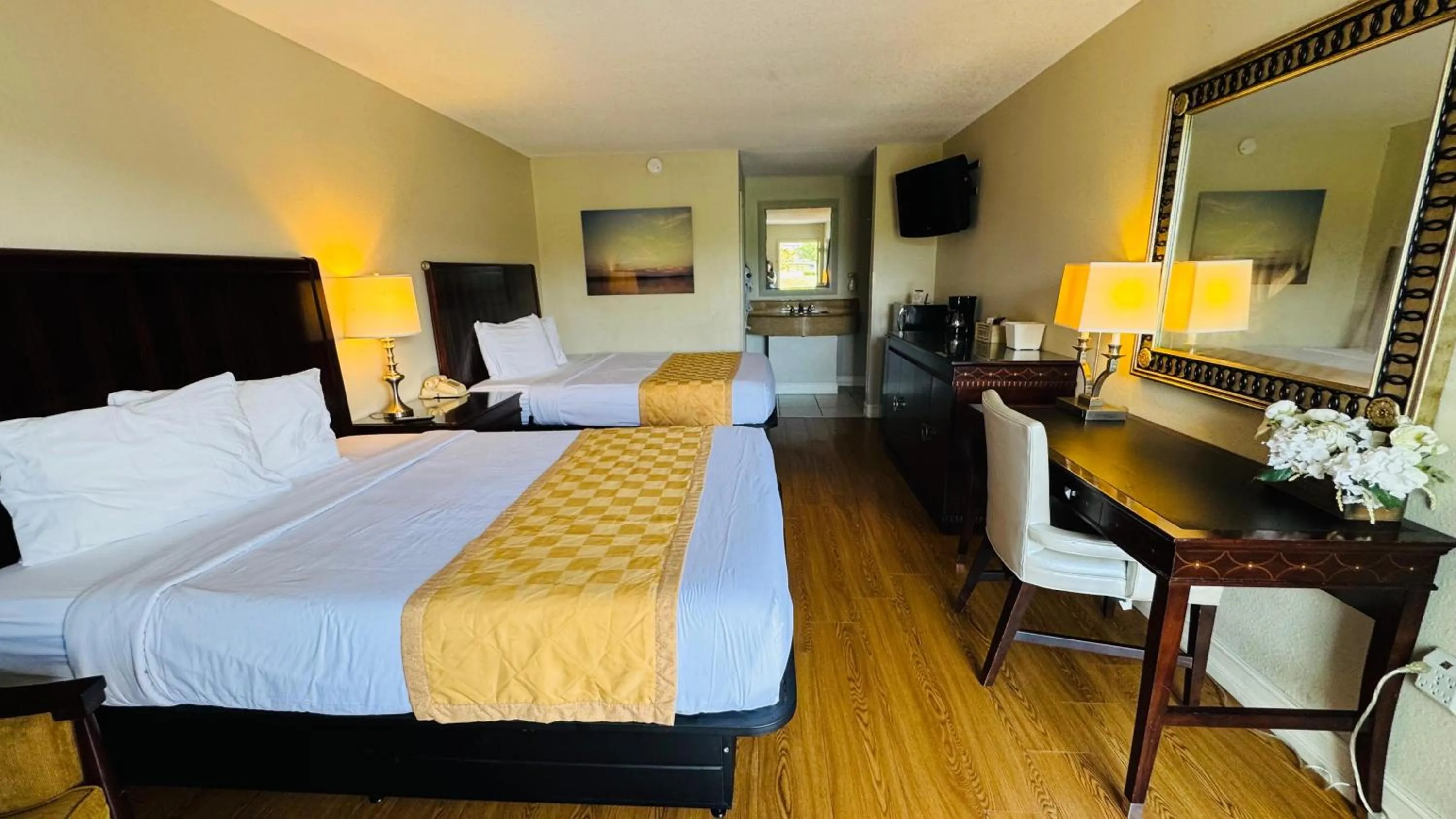 Bed in Hotel Monte Carlo