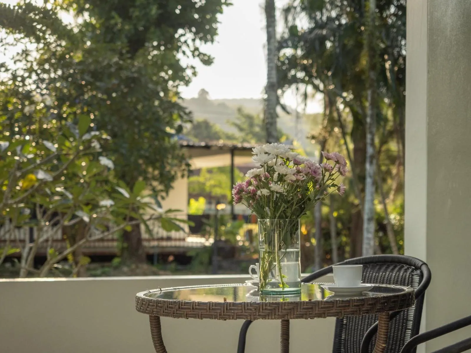 Balcony/Terrace in Isara Nai Yang resort