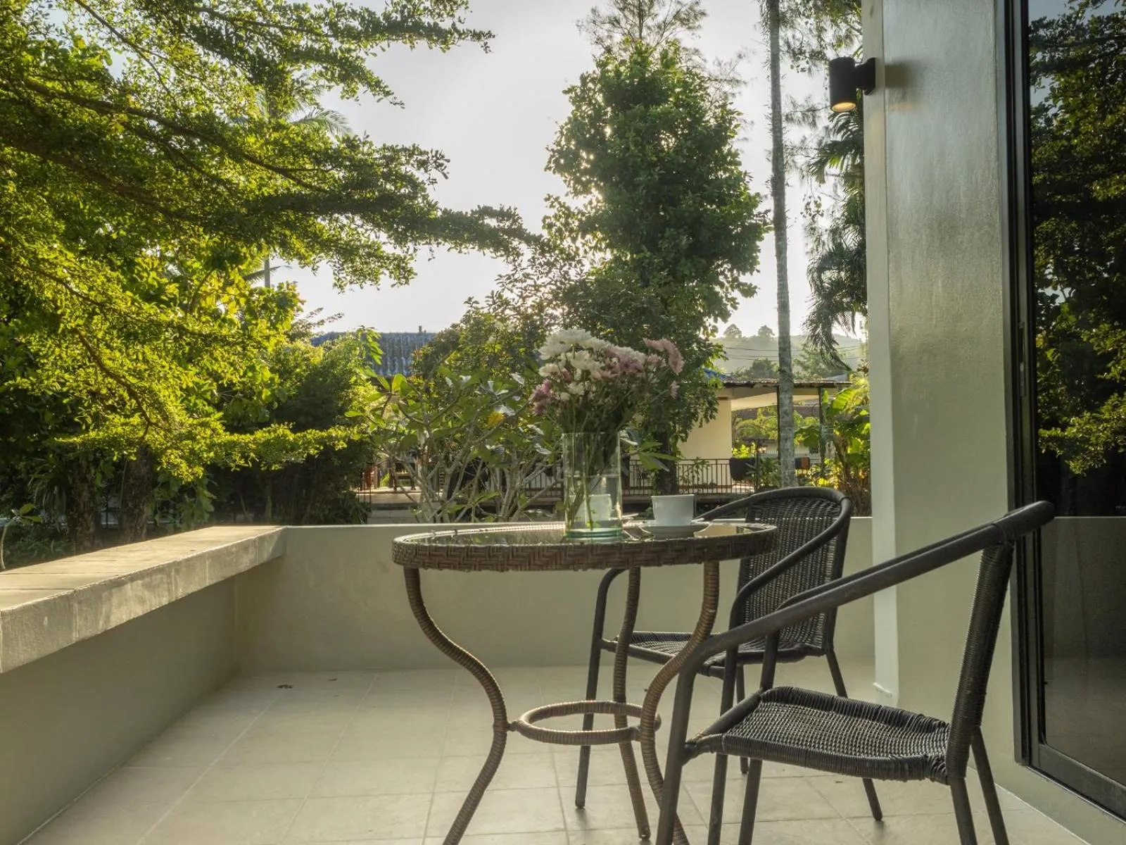 Balcony/Terrace in Isara Nai Yang resort