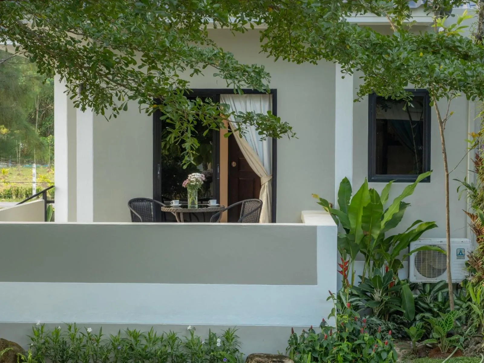 Balcony/Terrace in Isara Nai Yang resort