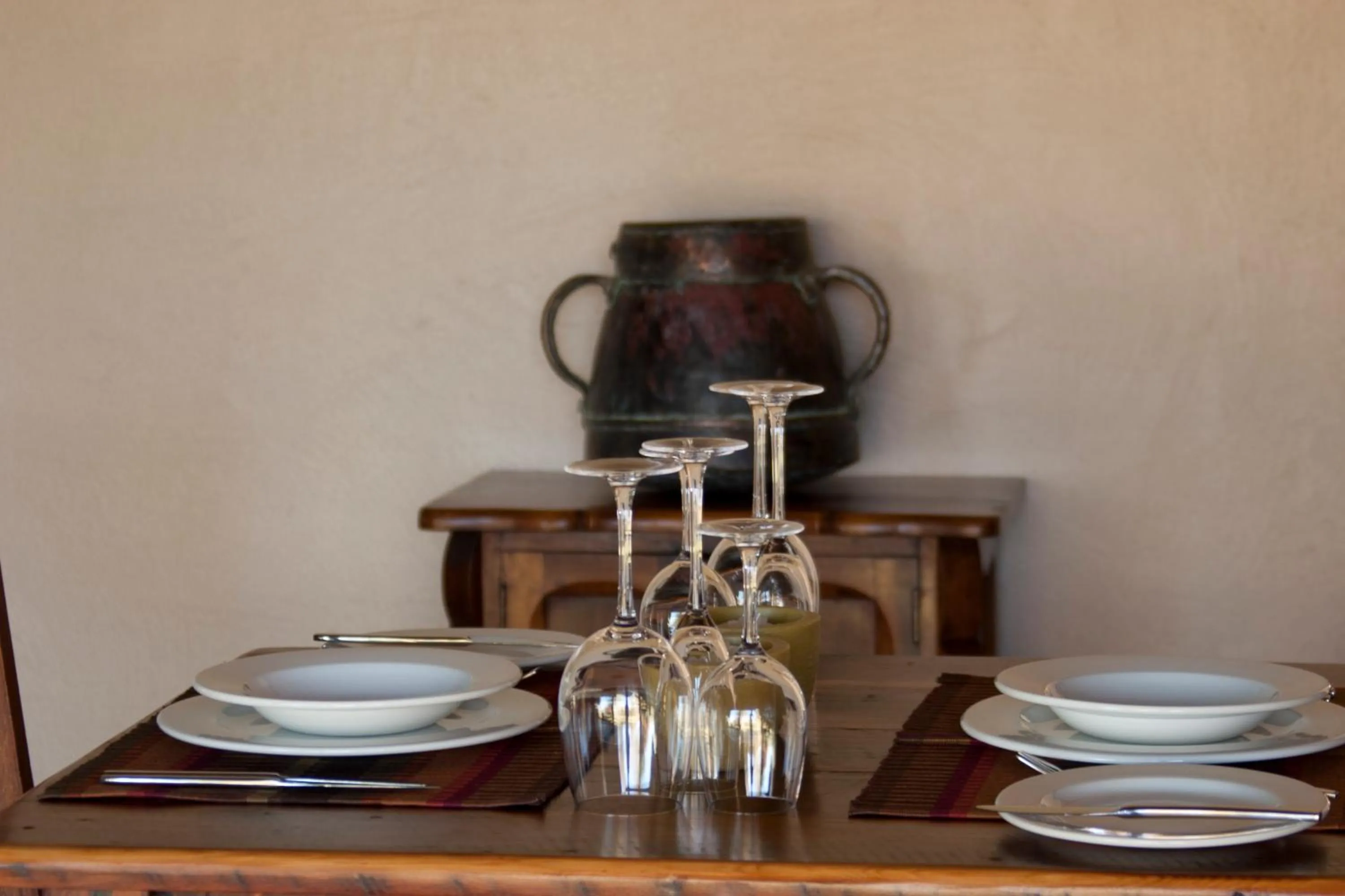 Dining area in Whispering Waters