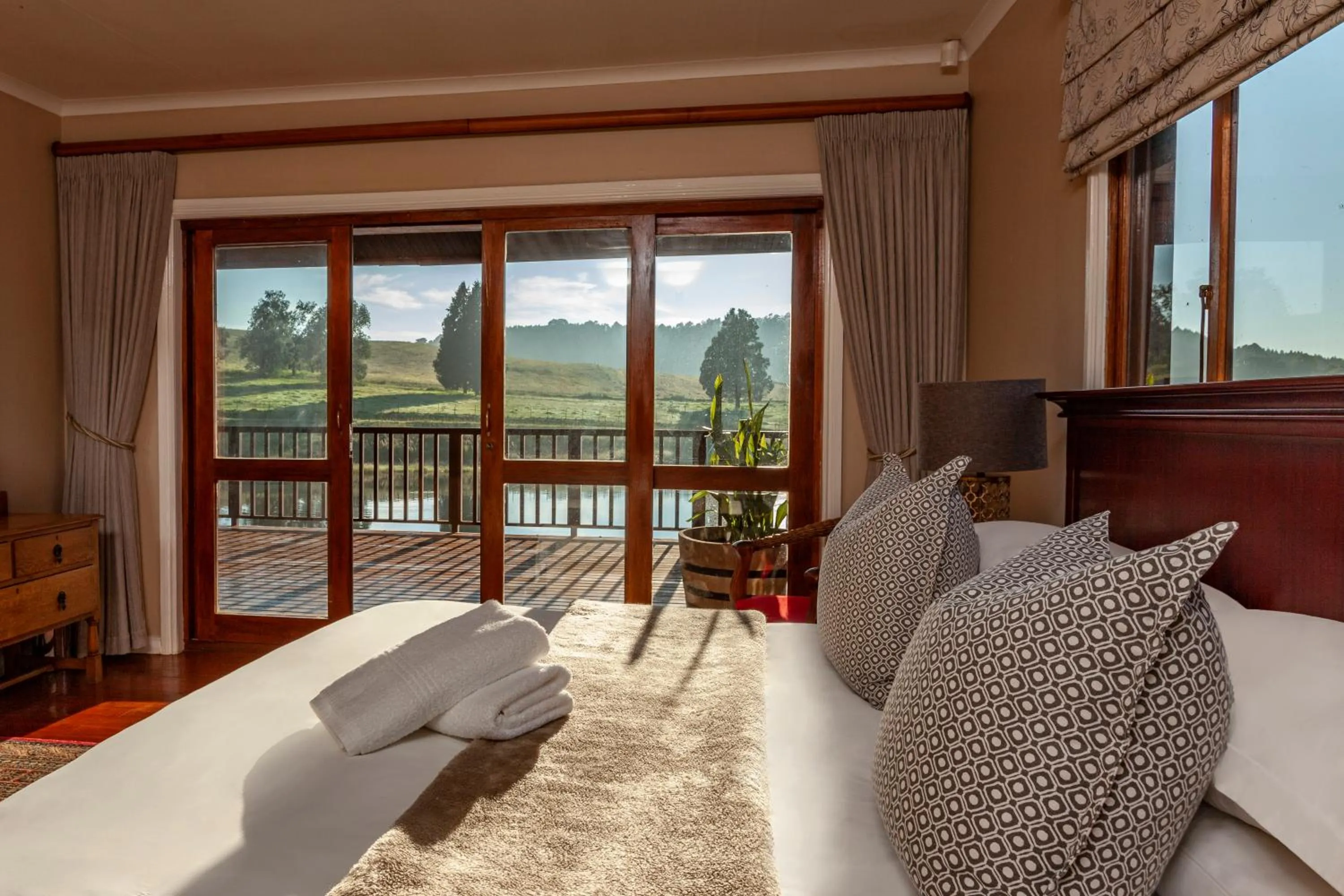 Balcony/Terrace, Bed in Whispering Waters