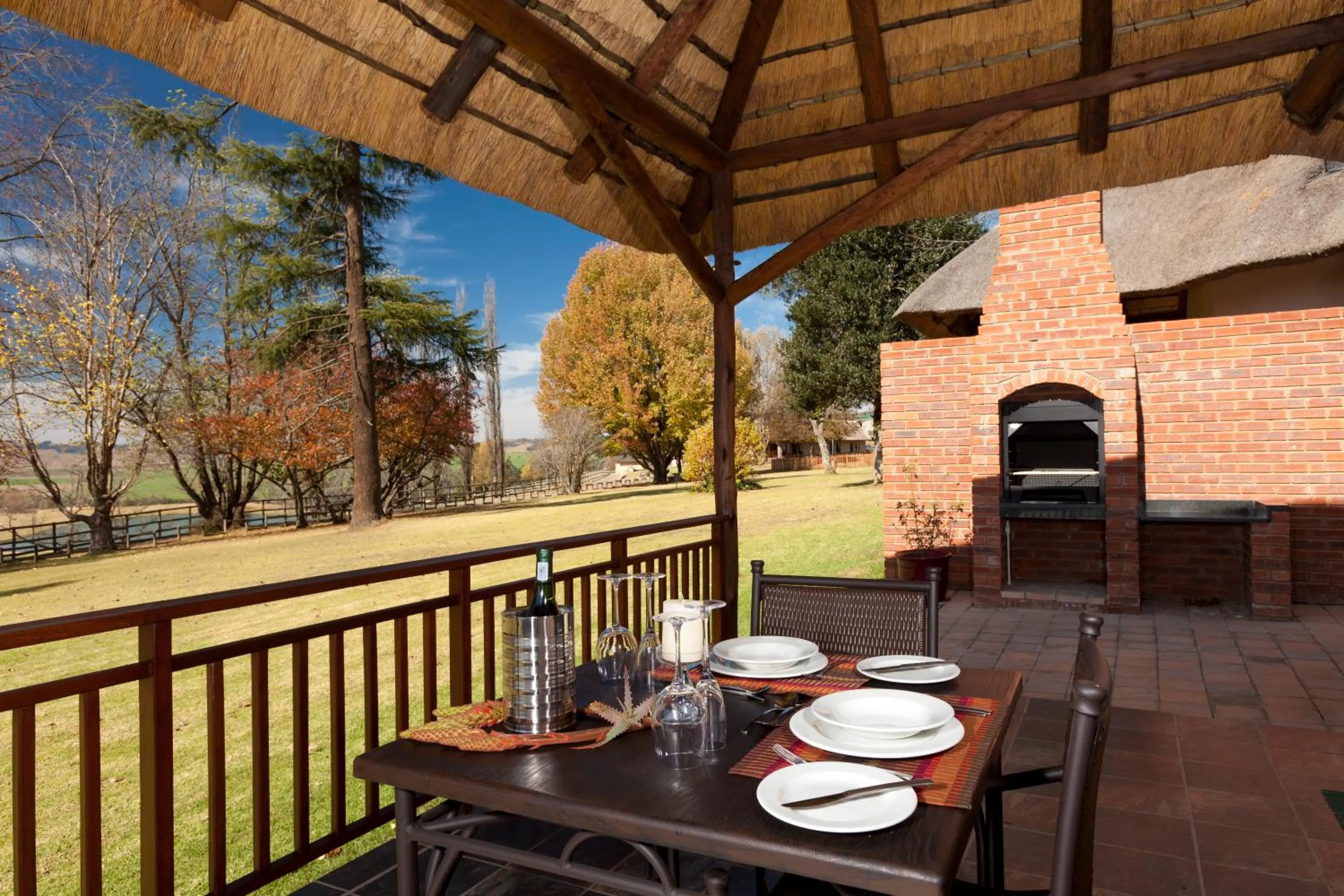 Patio in Whispering Waters
