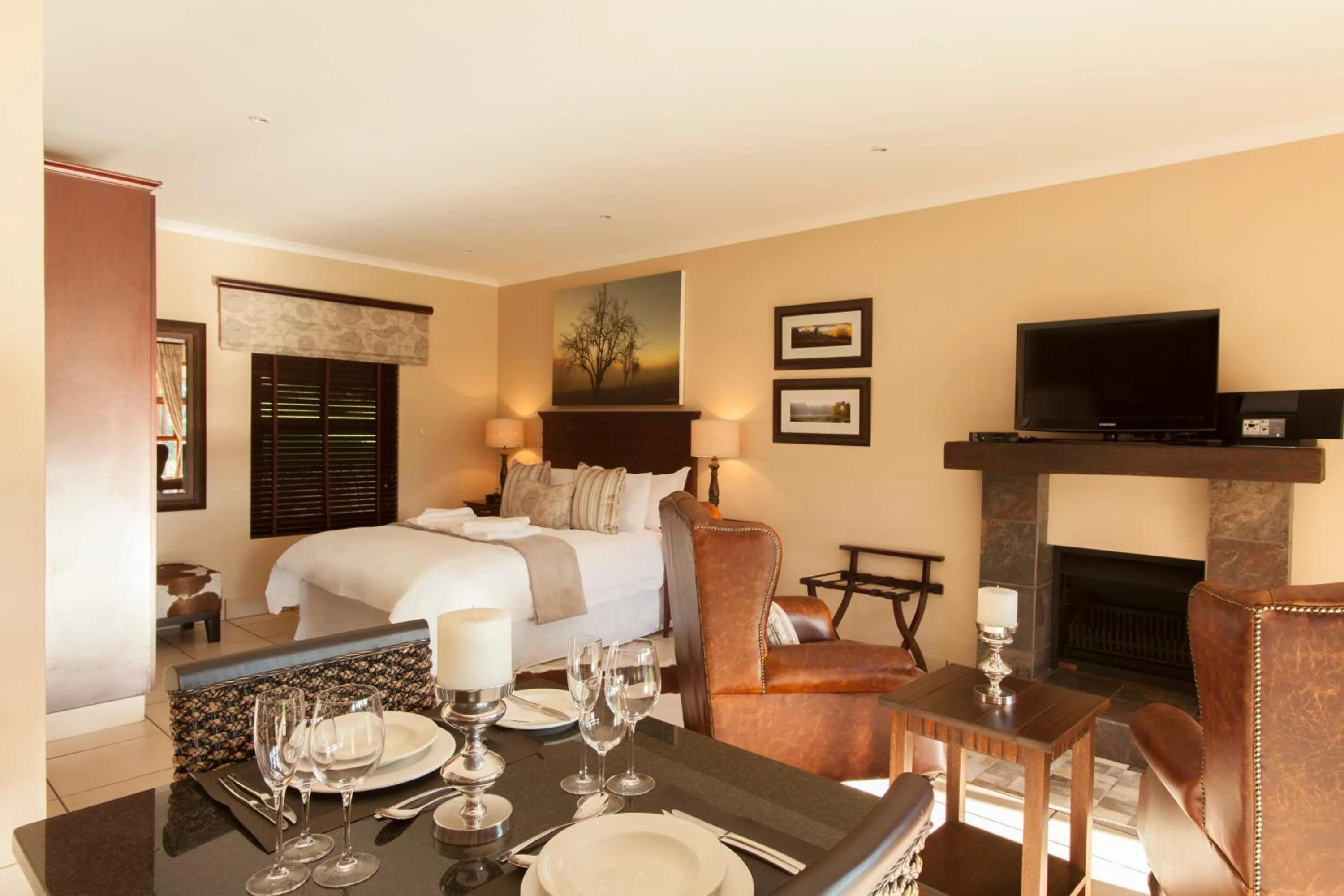 Bed in Whispering Waters