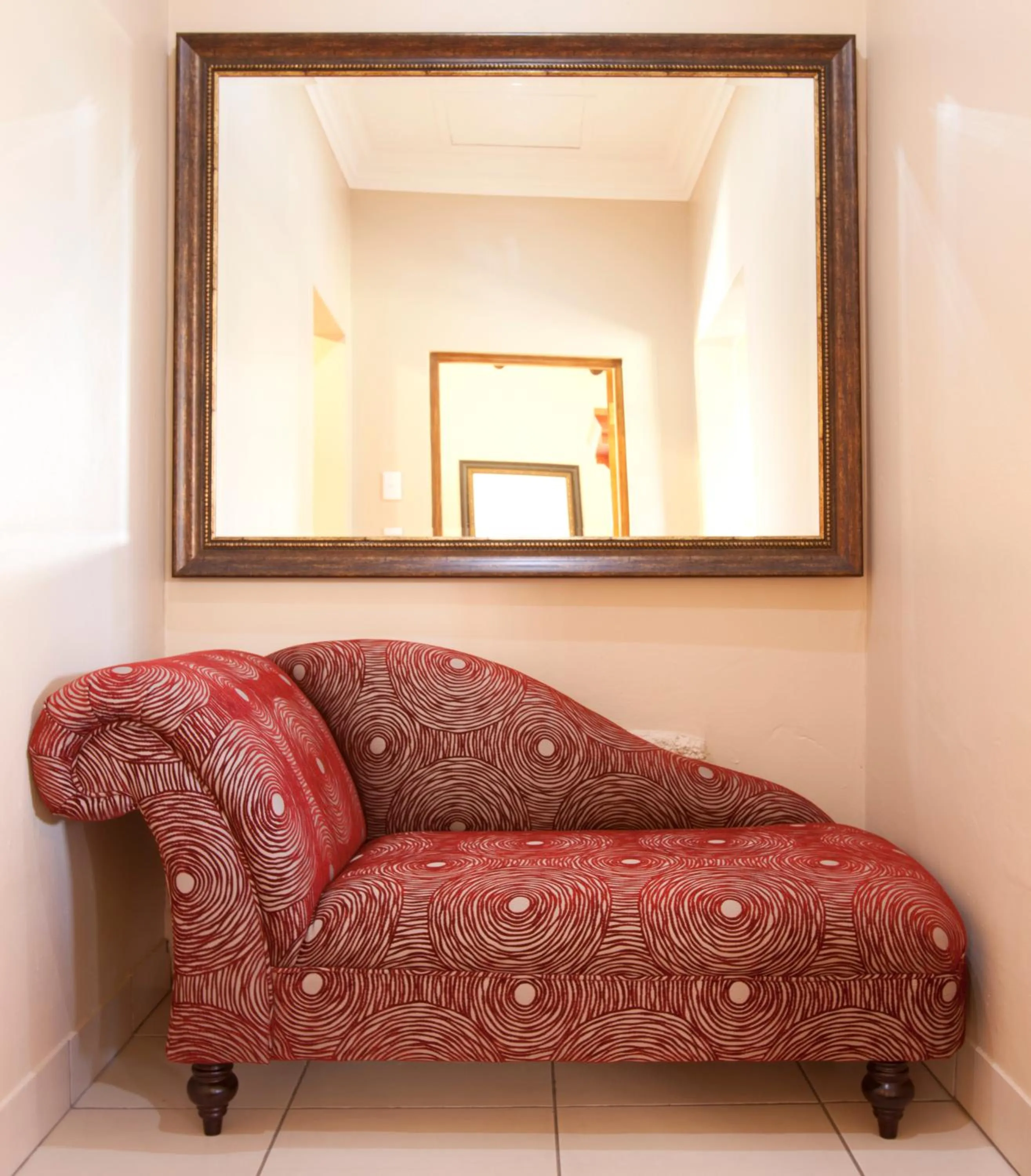 Seating area in Whispering Waters