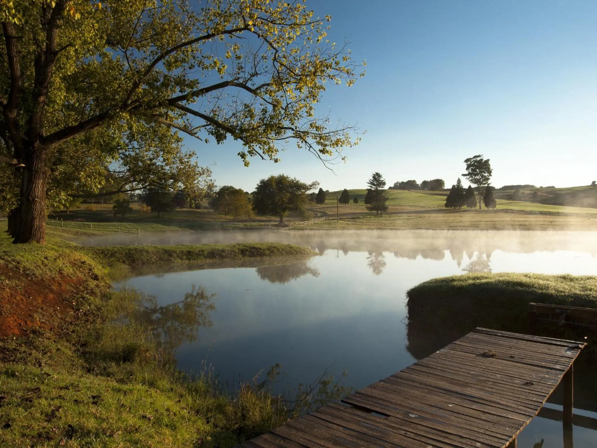 Natural landscape in Whispering Waters